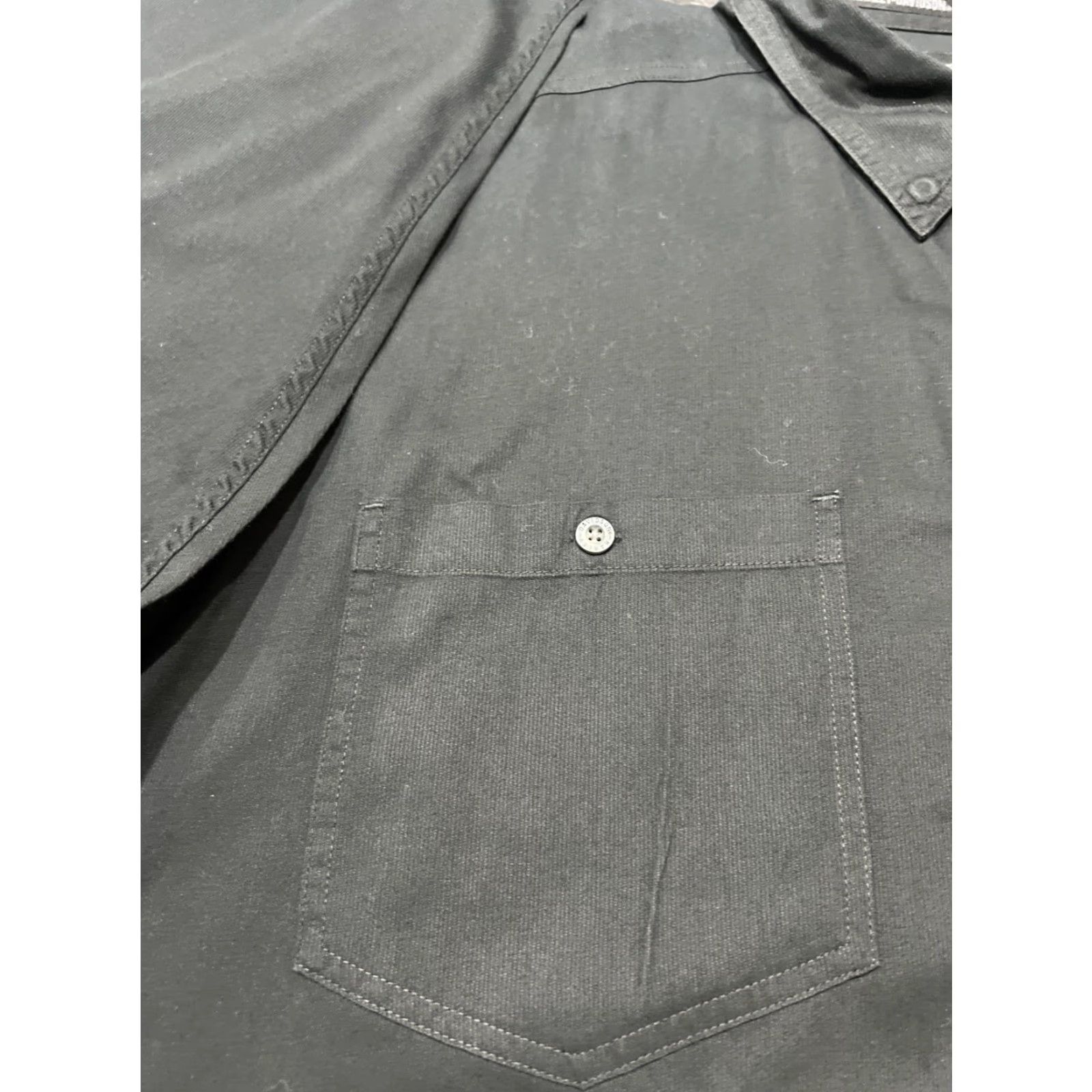 Harley Davidson Harley-Davidson Black Long Sleeve Button-Down Shirt 3XLT Men Big & Tall Collared Pockets Logo Split Tailored Casual Workwear Size US XXL / EU 58 / 5 - 5 Thumbnail