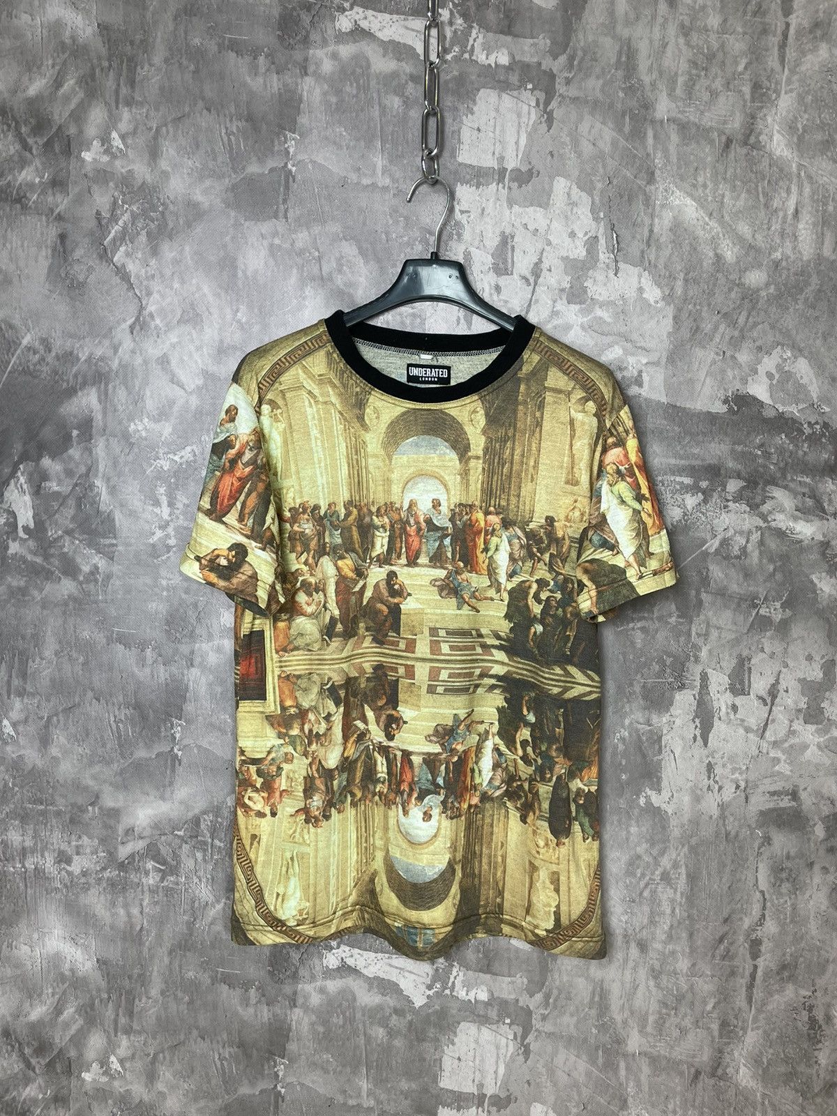 Hypebeast × Underated Underated Streetwear Graphic Y2K Printed Renaissance Art Tee Size US M / EU 48-50 / 2 - 1 Thumbnail