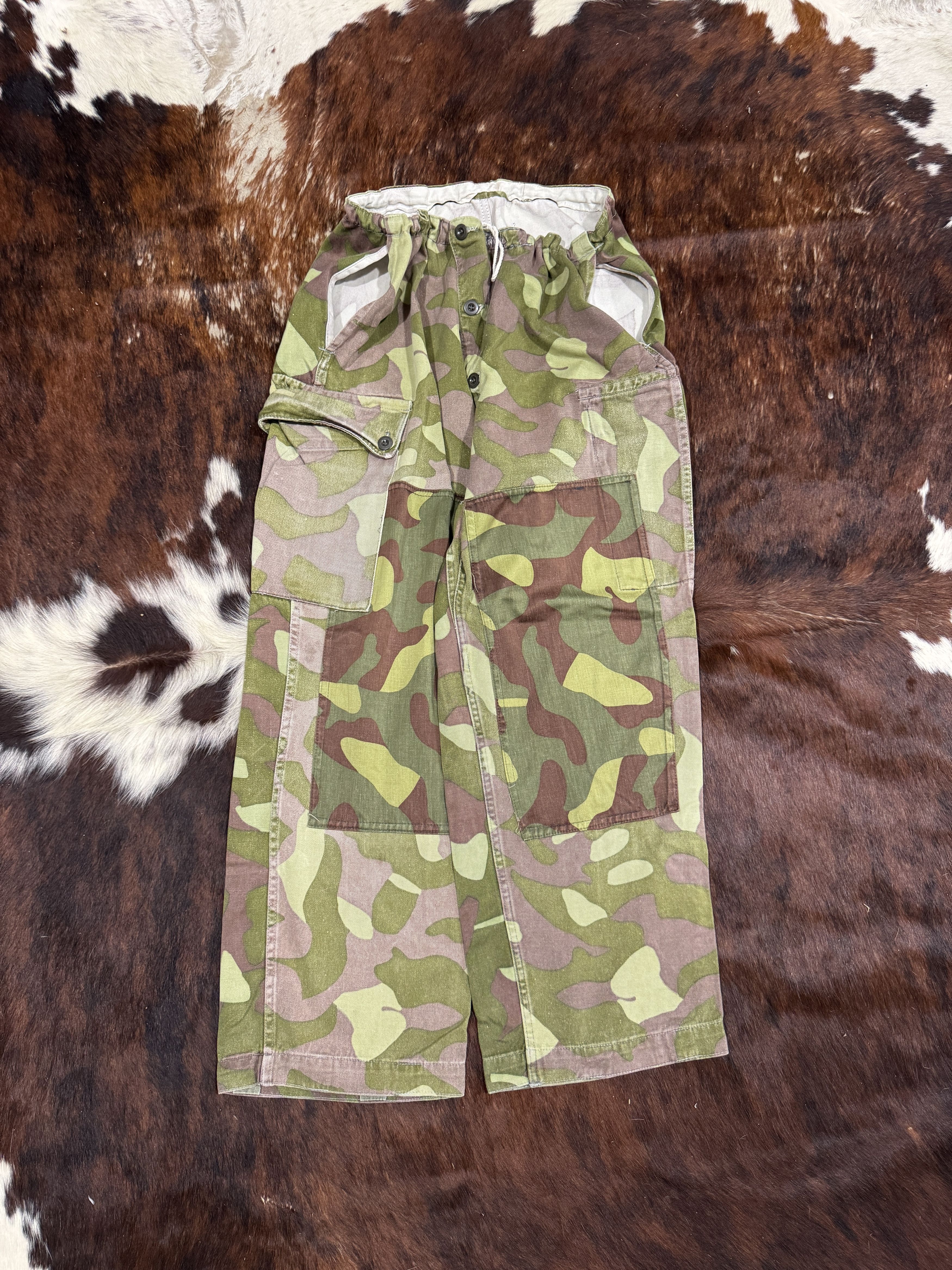 60s/80s Finnish Camou Cargo Pants