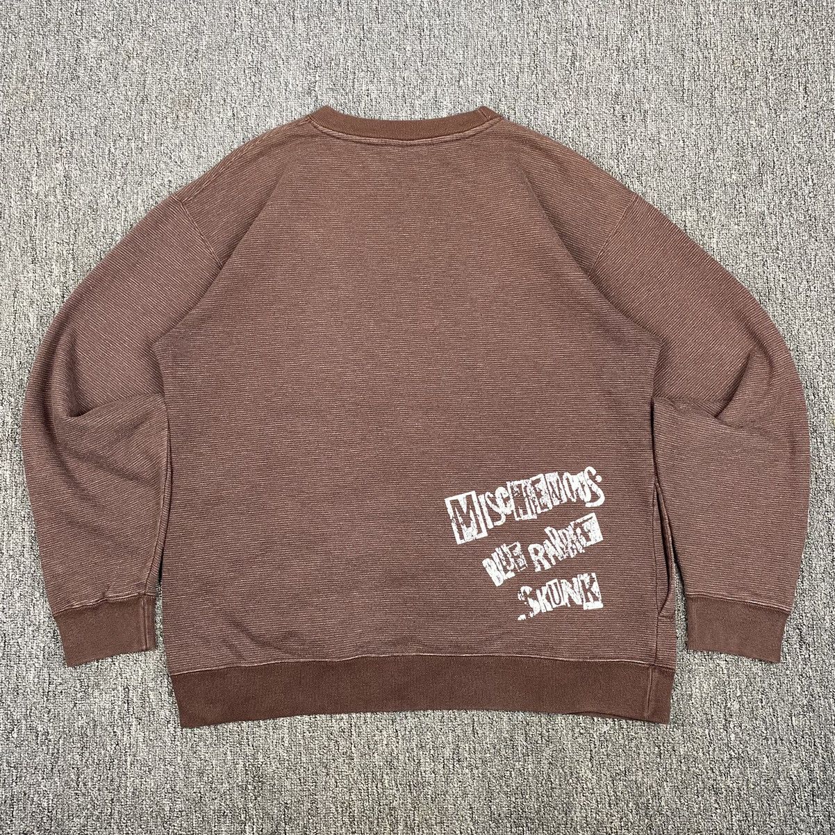 Japanese Brand × Vintage Mischievious Rabbit Skunk Sweatshirt Size US M / EU 48-50 / 2 - 6 Thumbnail