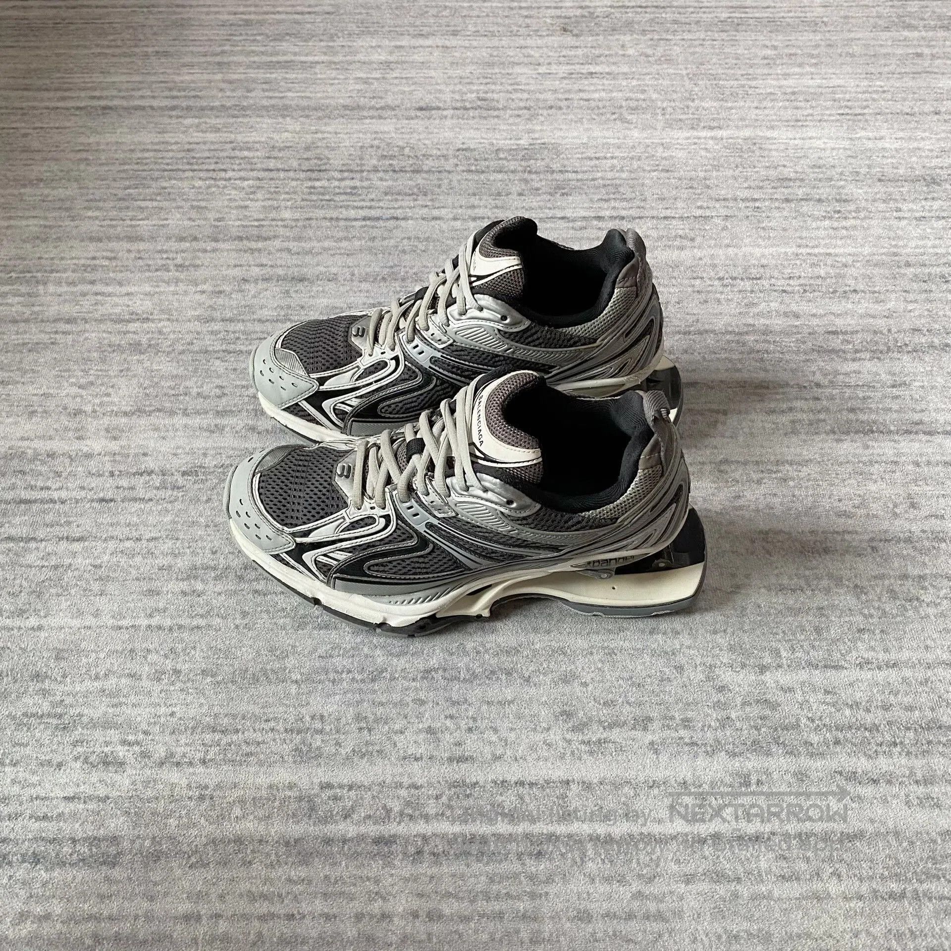 Balenciaga balenciaga x-pander spring sneakers in gray. Size US 8.5 / EU 41-42 - 3 Thumbnail