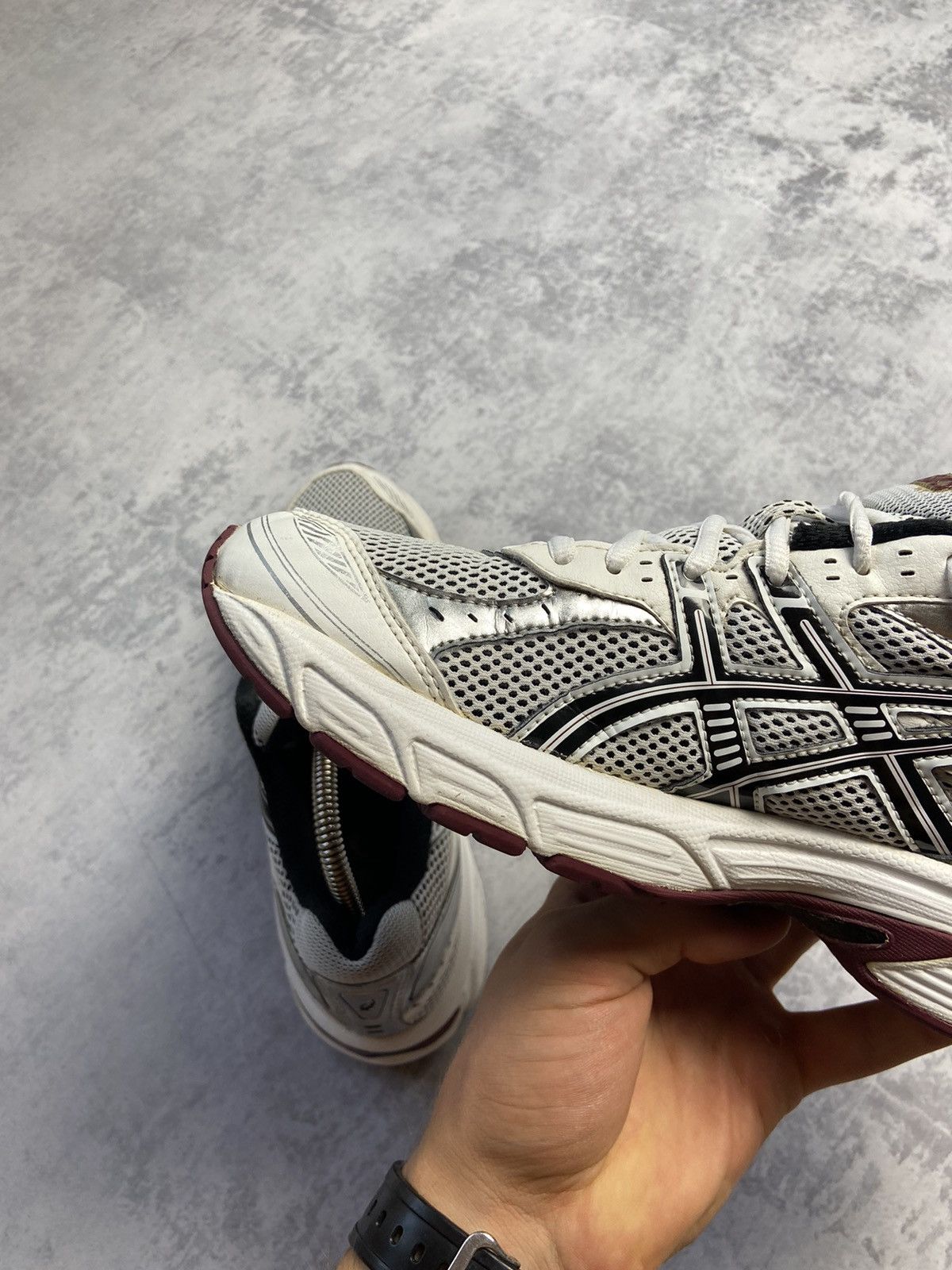 Asics × Vintage RARE ASICS Gel Blackhawk Ruby Y2K Running VINTAGE SNEAKERS Size US 7 / EU 40 - 14 Thumbnail