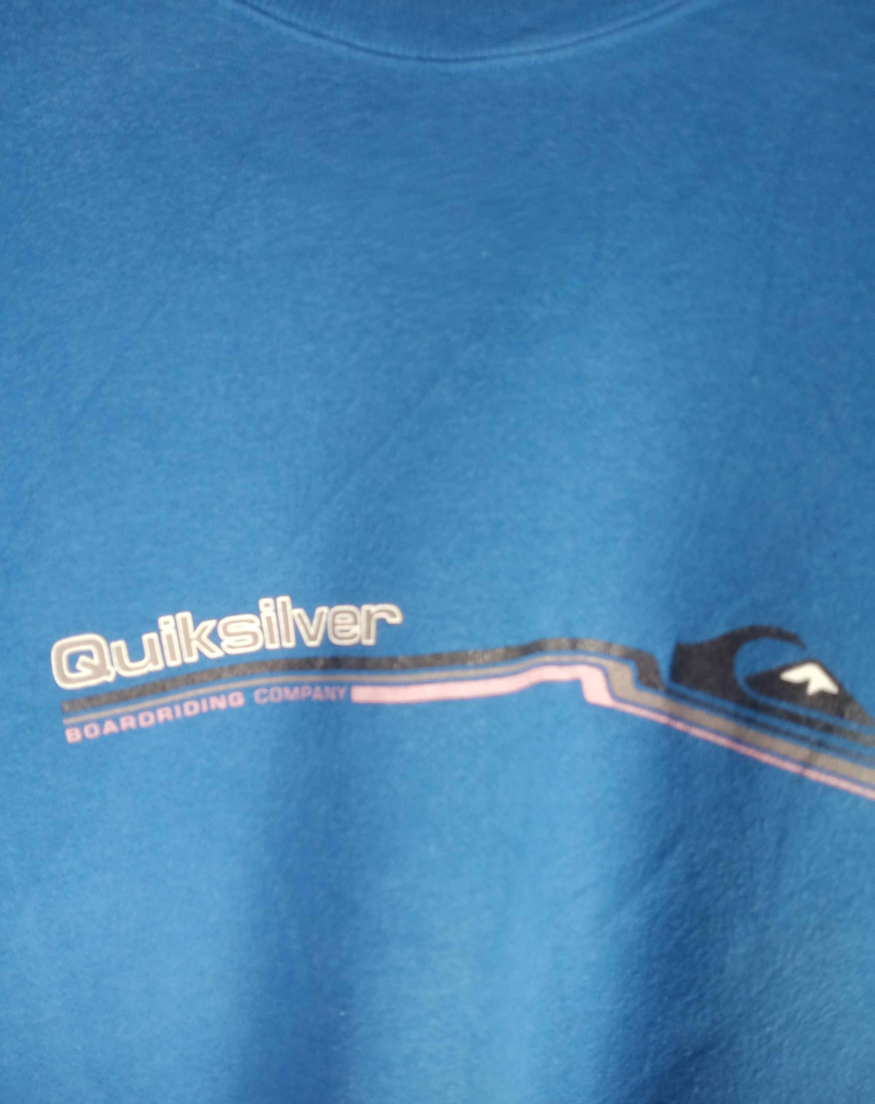 Quiksilver Rare Vintage Quicksilver Boardriding Company Sweatshirt Size US L / EU 52-54 / 3 - 8 Thumbnail