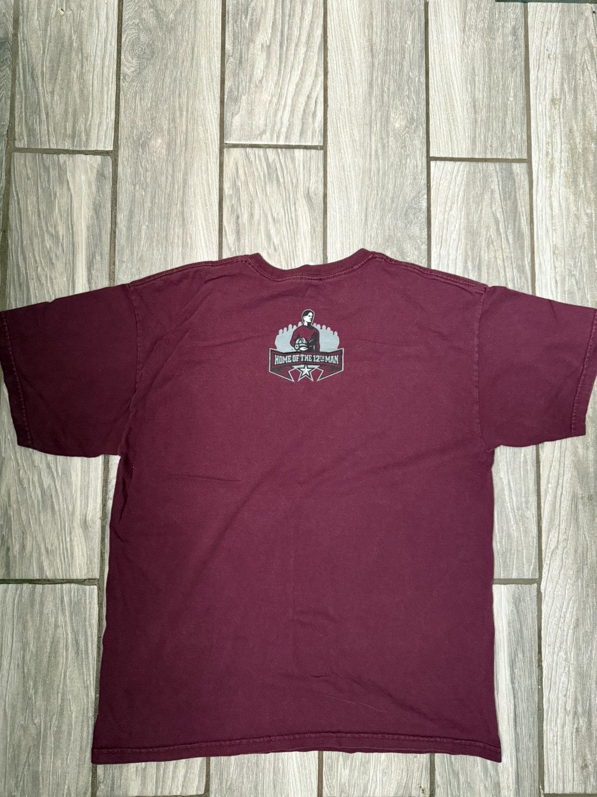 Gildan × NCAA Vintage 2007 Texas A&M University Maroon Out Tee Size US L / EU 52-54 / 3 - 2 Thumbnail