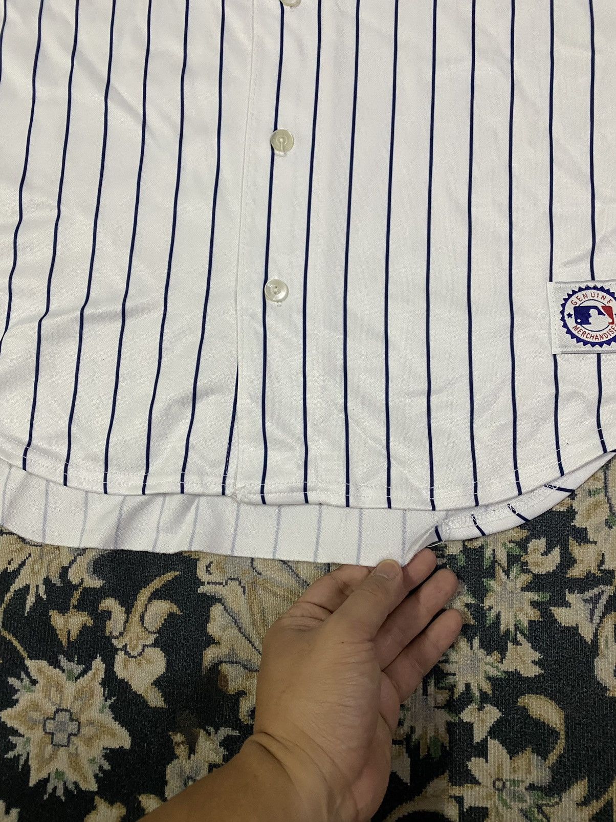 Majestic Vintage Majestic New York Yankees Pullover Jersey Size US L / EU 52-54 / 3 - 8 Thumbnail