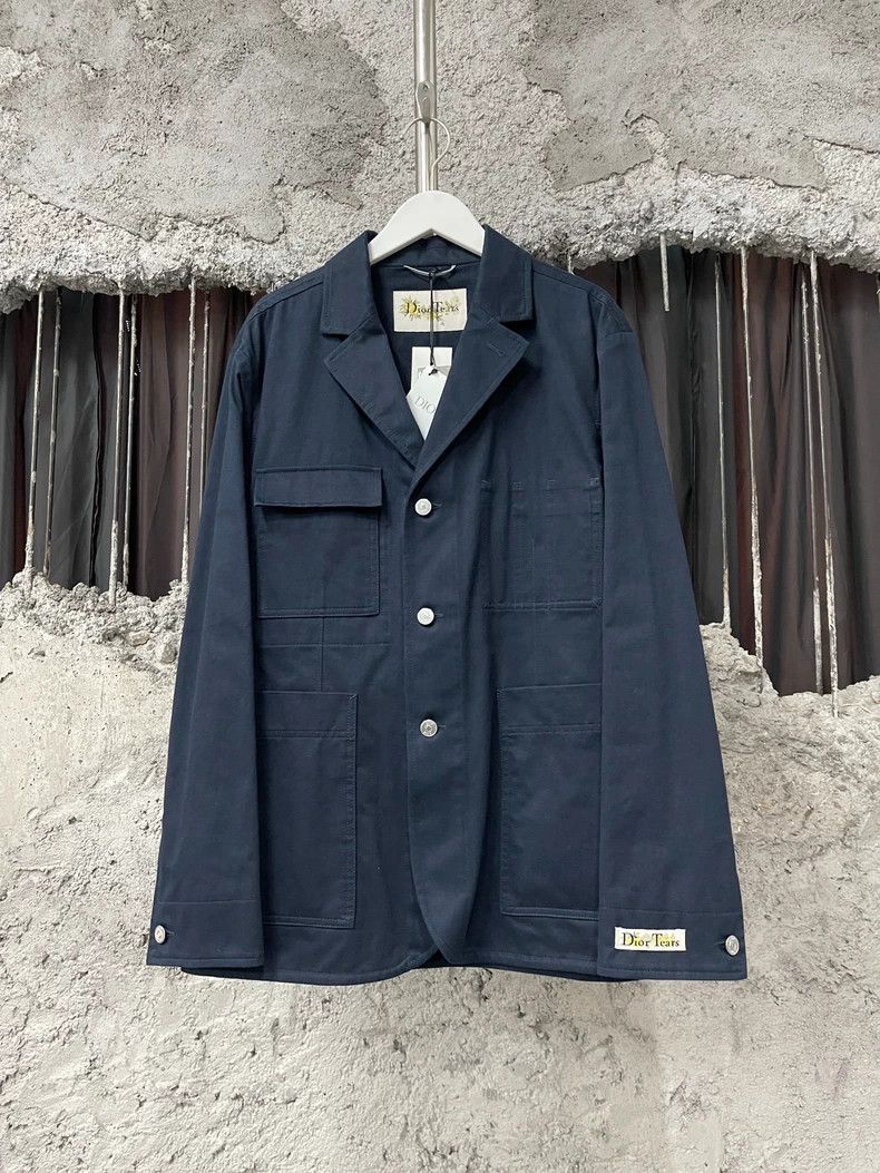 Dior Dior x Denim Tears Suit Jacket-dmc Size US XL / EU 56 / 4 - 1 Thumbnail