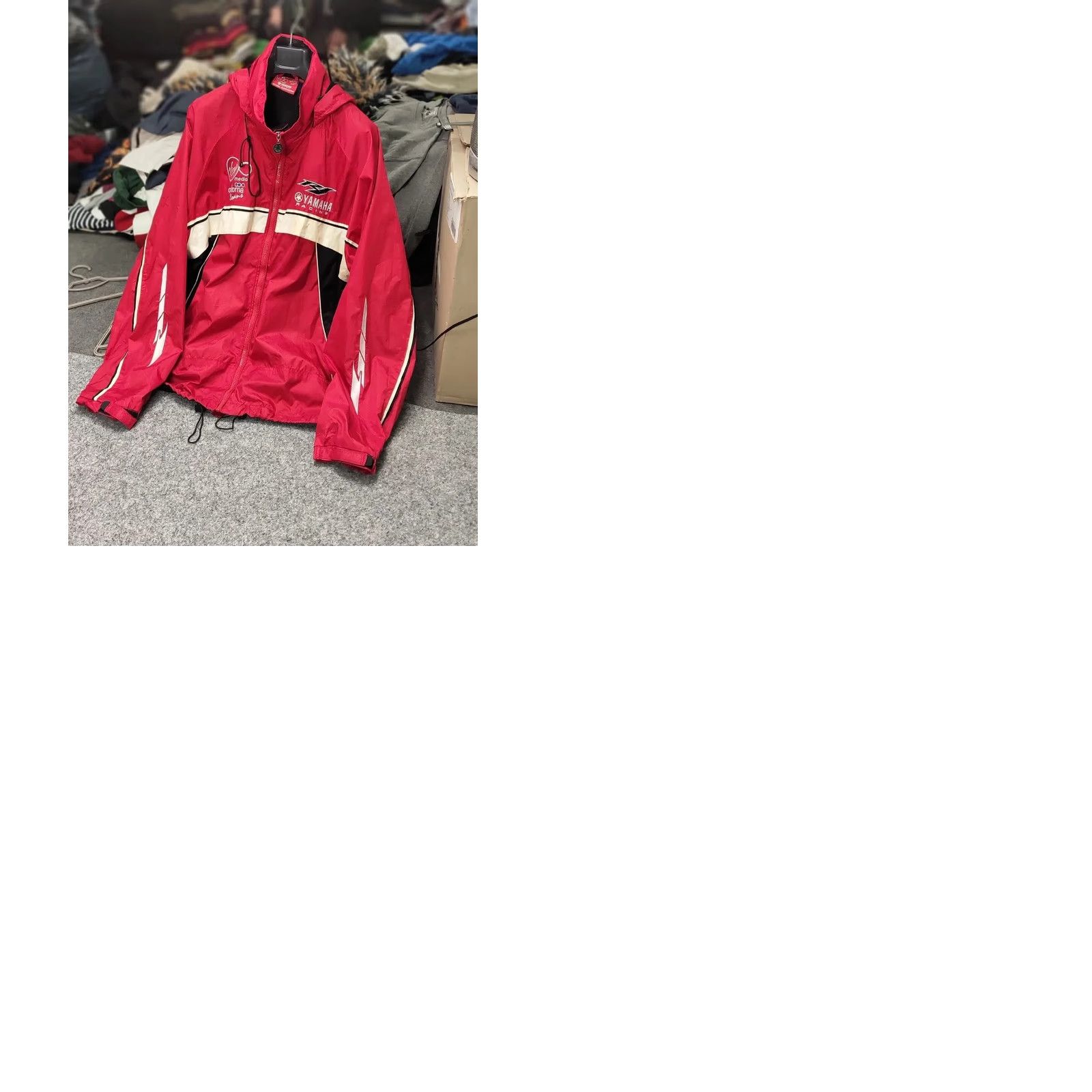 Yamaha VINTAGE Yamaha Racing Windbreaker Jacket Mens L Red Logo 90s Windbreaker Full Zip All Seasons Vintage Yamaha Racing Jacket Size US L / EU 52-54 / 3 - 12 Thumbnail