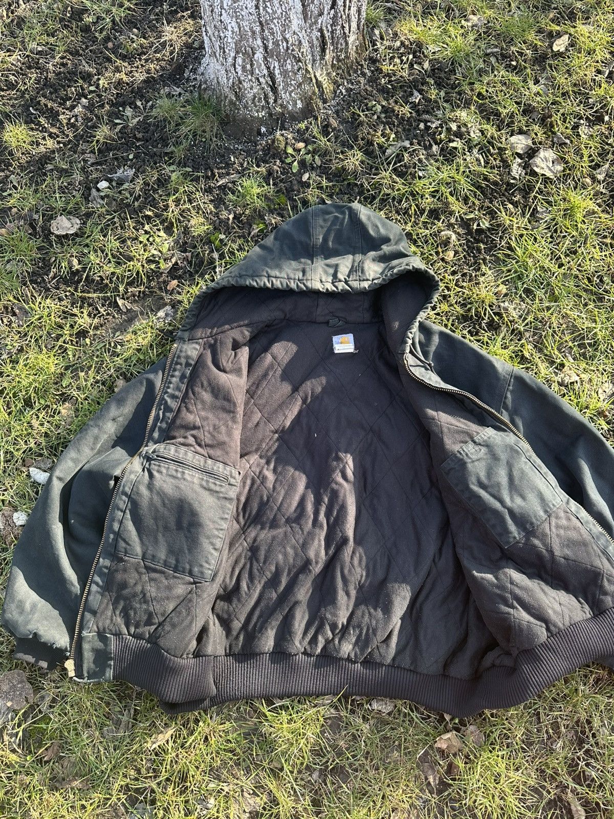 Carhartt Distressed Carhartt Detroit Jacket Size US L / EU 52-54 / 3 - 9 Thumbnail