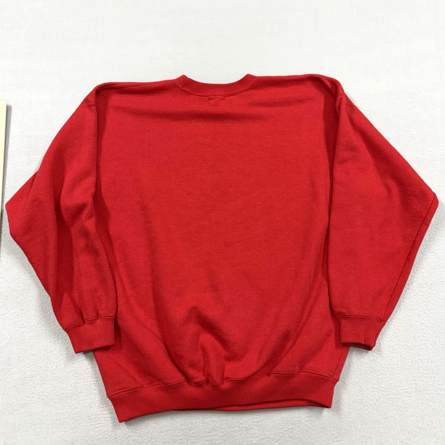 Gap VINTAGE Gap Sweatshirt Mens XL Red Fleece Crewneck Embroidered Puppy Dog 90s Sweatshirt Size US XL / EU 56 / 4 - 5 Thumbnail
