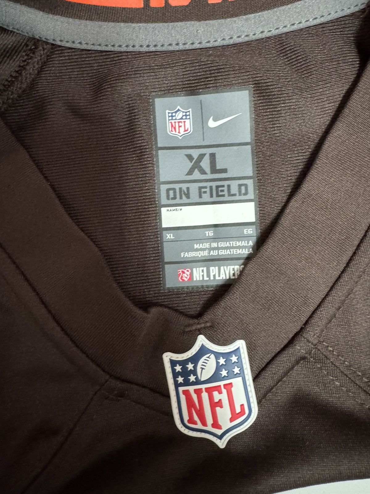 Nike Cleveland Browns Baker Mayfield #6 NFL On Field Game Jersey Size US XL / EU 56 / 4 - 4 Thumbnail