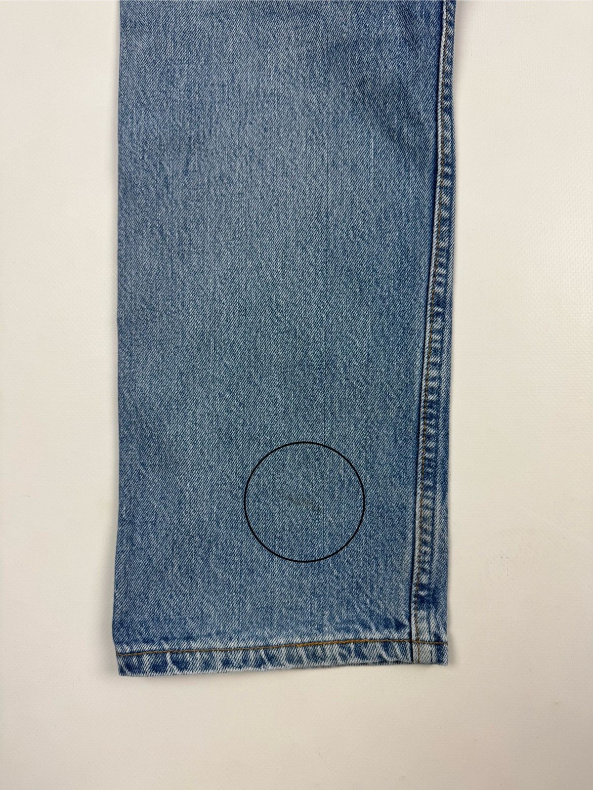 Levi's 1990’s Vintage Distressed Levi’s 501 Washed Denim USA Jeans Size US 31 - 18 Thumbnail