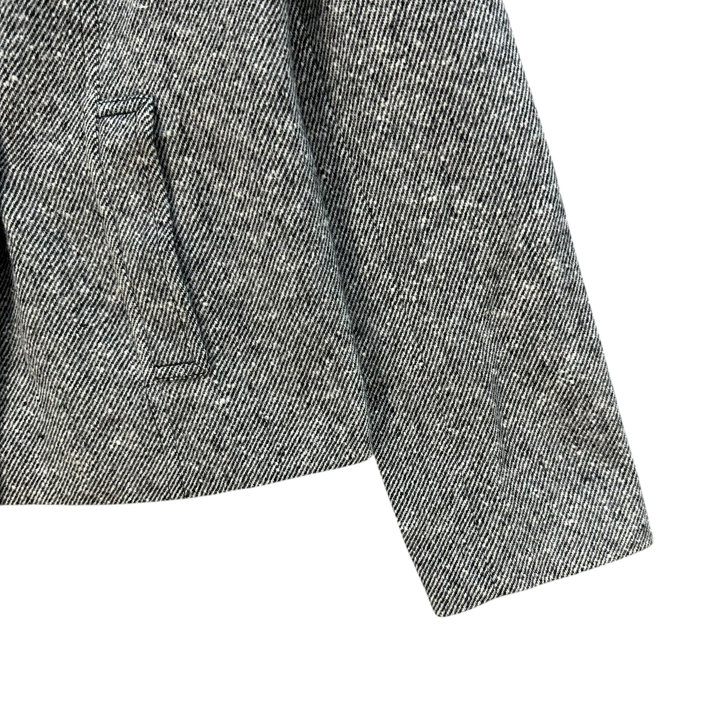 Sonia Rykiel SONIA RYKIEL Double Breast Wool Crop Coat Jacket #A63-1528 Size S / US 4 / IT 40 - 5 Thumbnail