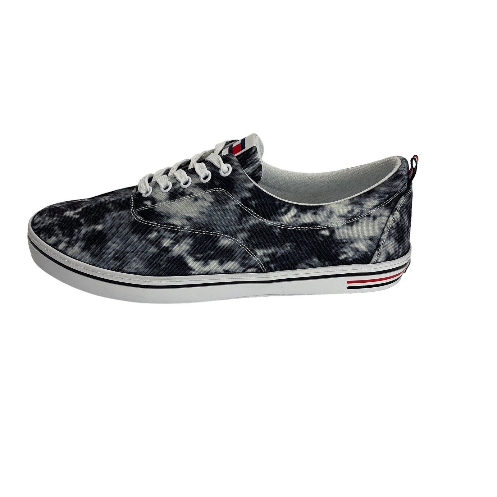 Tommy Hilfiger Tommy Hilfiger Black Tie Dye Lace-Up Remmo Sneaker Mens 12M Size US 12 / EU 45 - 13 Thumbnail