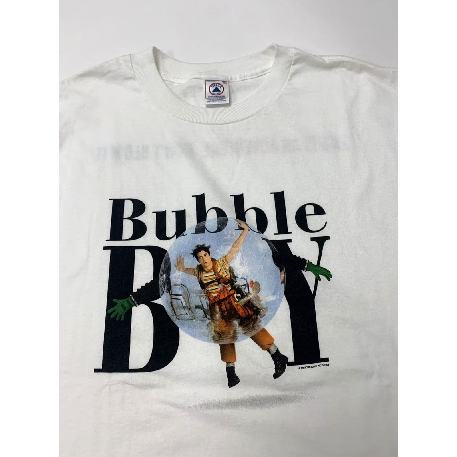 Delta VINTAGE Bubble Boy Movie Promo Shirt 2001 Jake Gyllenhaal Rare Tee XL White Delta Size US XL / EU 56 / 4 - 3 Thumbnail