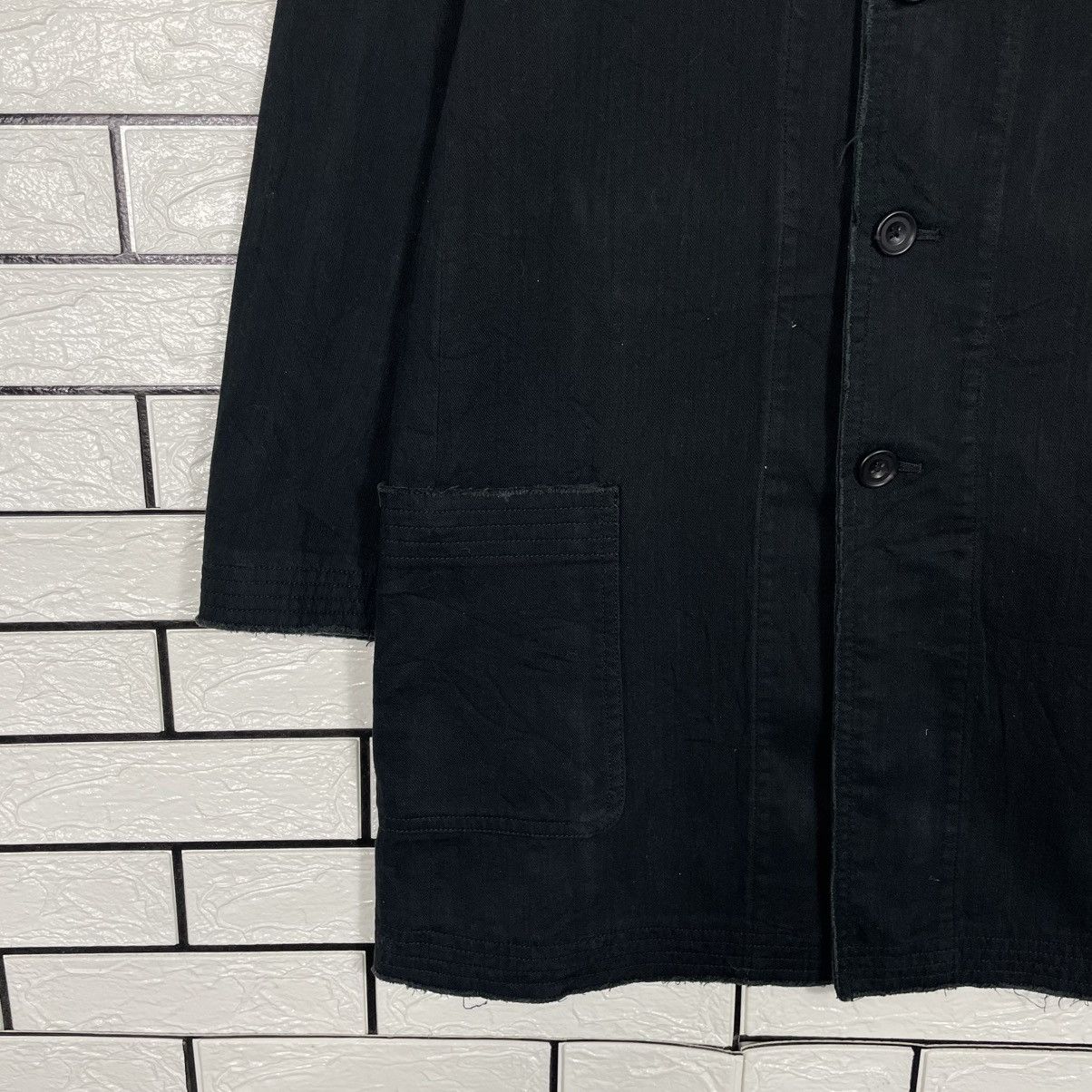 Japanese Brand The Different Rupert Black Long Jacket Size US M / EU 48-50 / 2 - 3 Thumbnail