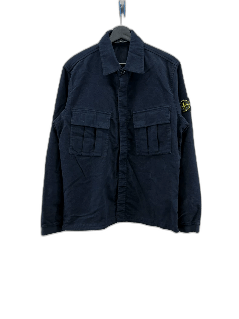 Stone Island Stone Island Corduroy Cotton Shirt Jacket -2506 Size US S / EU 44-46 / 1 - 1 Thumbnail