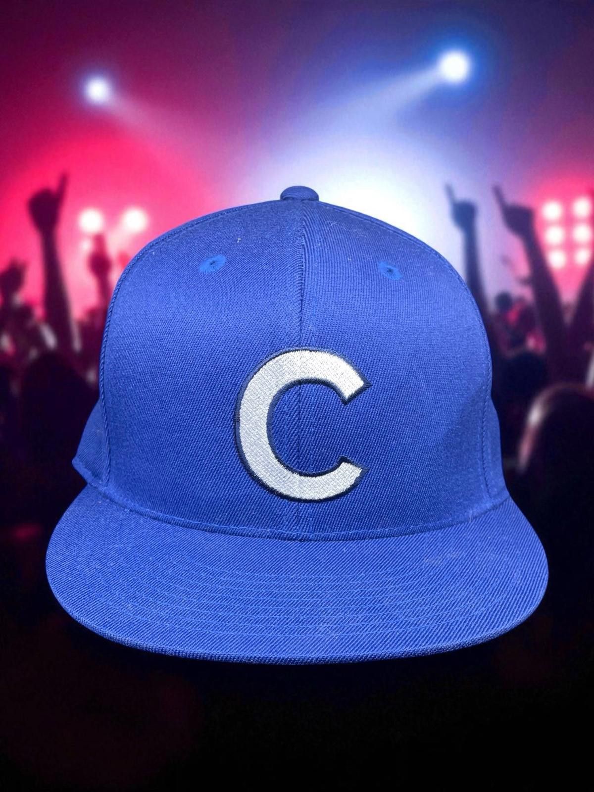 Other RARE Motley Crew Royal Blue Fitted Cap Embroidered C Logo Size ONE SIZE - 1 Thumbnail