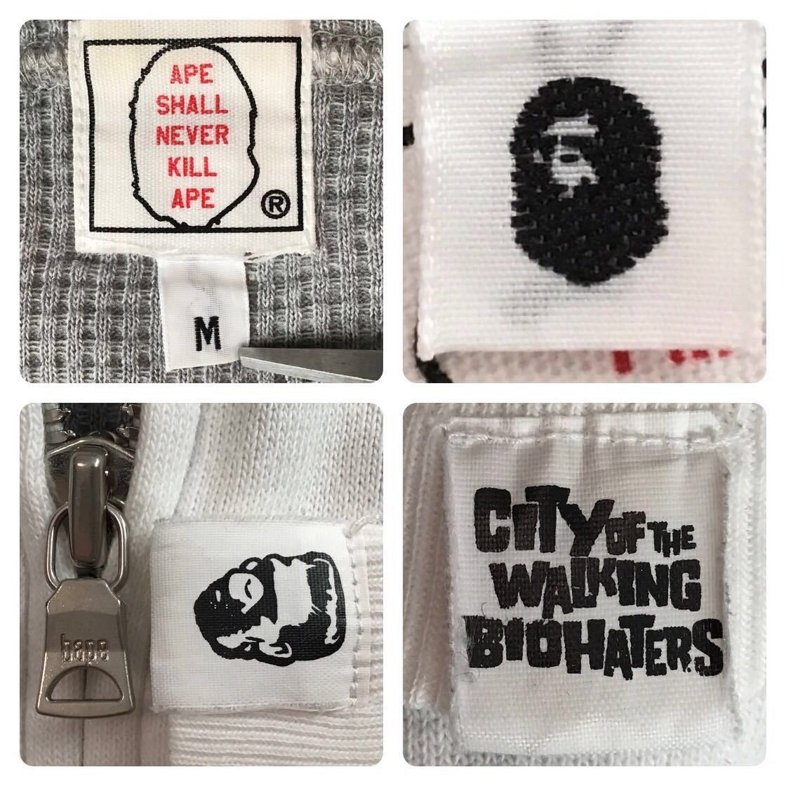 Bape 2005 BAPE 2nd Shark full zip hoodie White a bathing ape NIGO Size US M / EU 48-50 / 2 - 9 Thumbnail