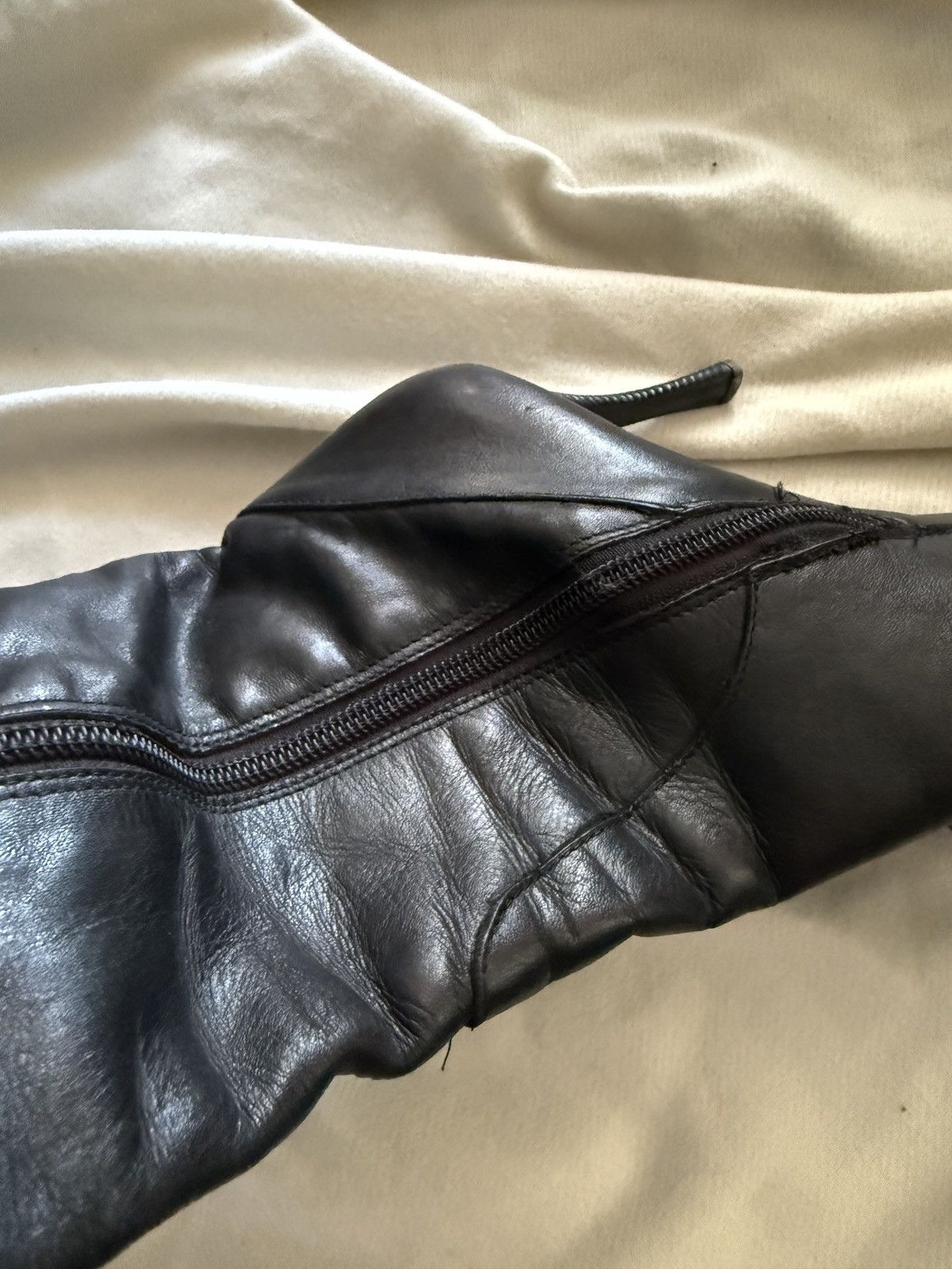 Bronx and Banco Bronx leather heels 38 eu Size US 7 / IT 37 - 13 Thumbnail