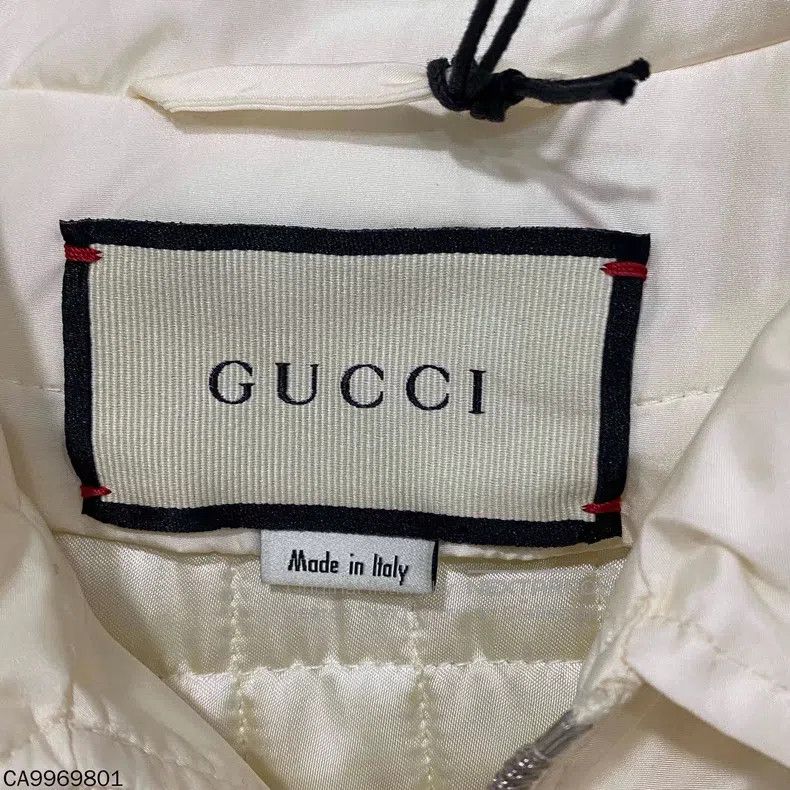 Gucci Gucci Milk-white kitten embroidered cotton jacket Size XS / US 0-2 / IT 36-38 - 2 Thumbnail