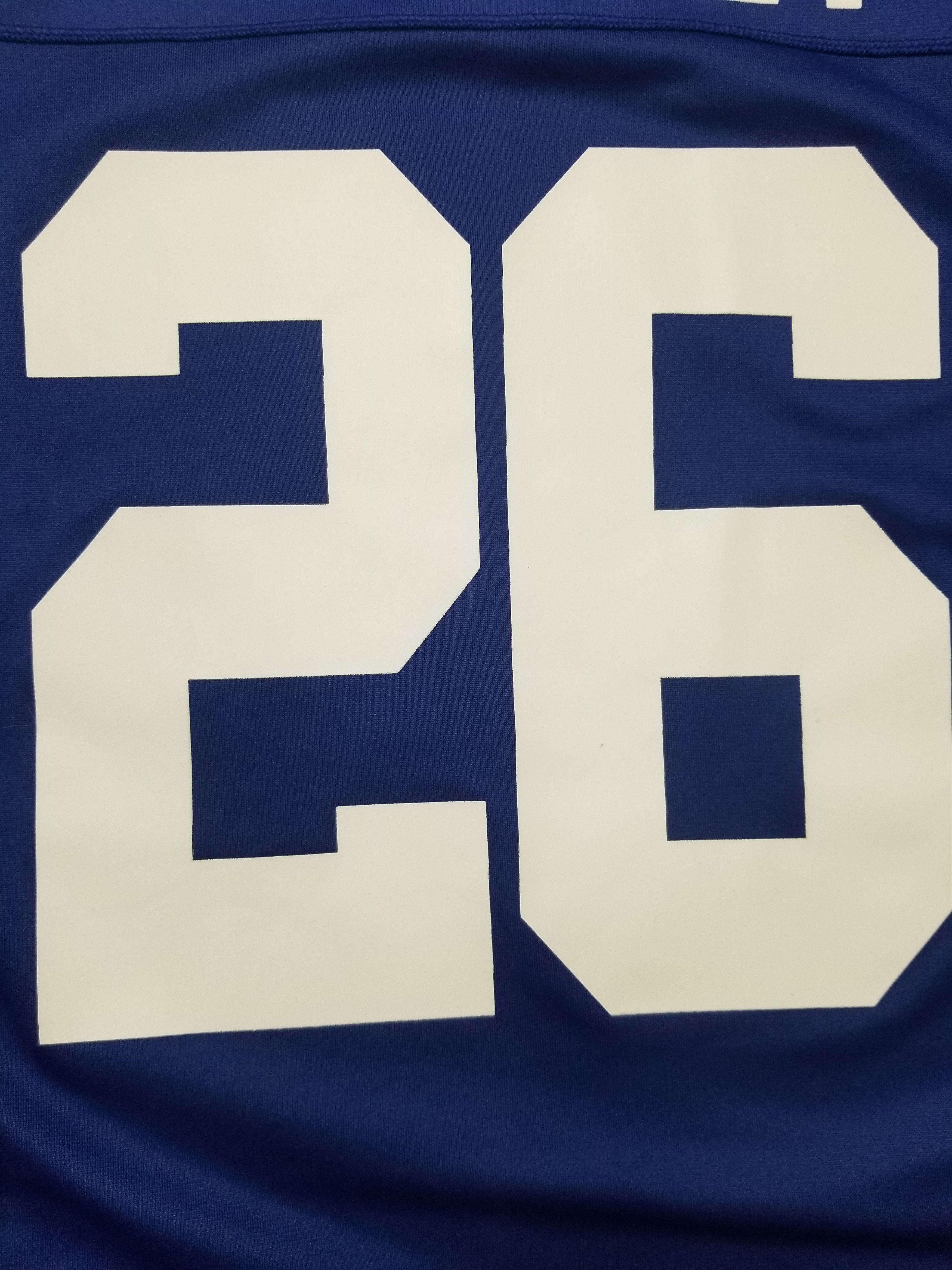 Nike Nike New York Giants #26 Saquon Barkley Onfield NFL Jersey Size US XL / EU 56 / 4 - 20 Thumbnail
