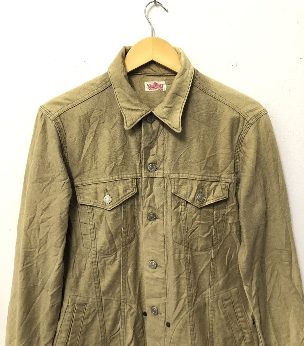 HOLLYWOOD RANCH MARKET Vintage HR Market x Iron Heart Workwear Denim Shirts Size US S / EU 44-46 / 1 - 3 Thumbnail