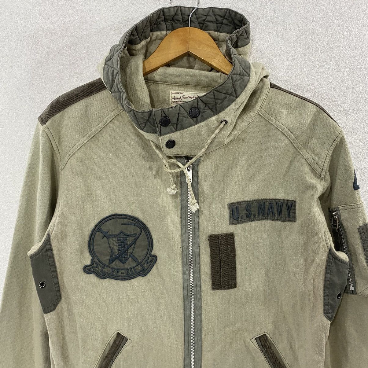 Avirex Vintage Avirex US Navy Hoodie Size US L / EU 52-54 / 3 - 3 Thumbnail