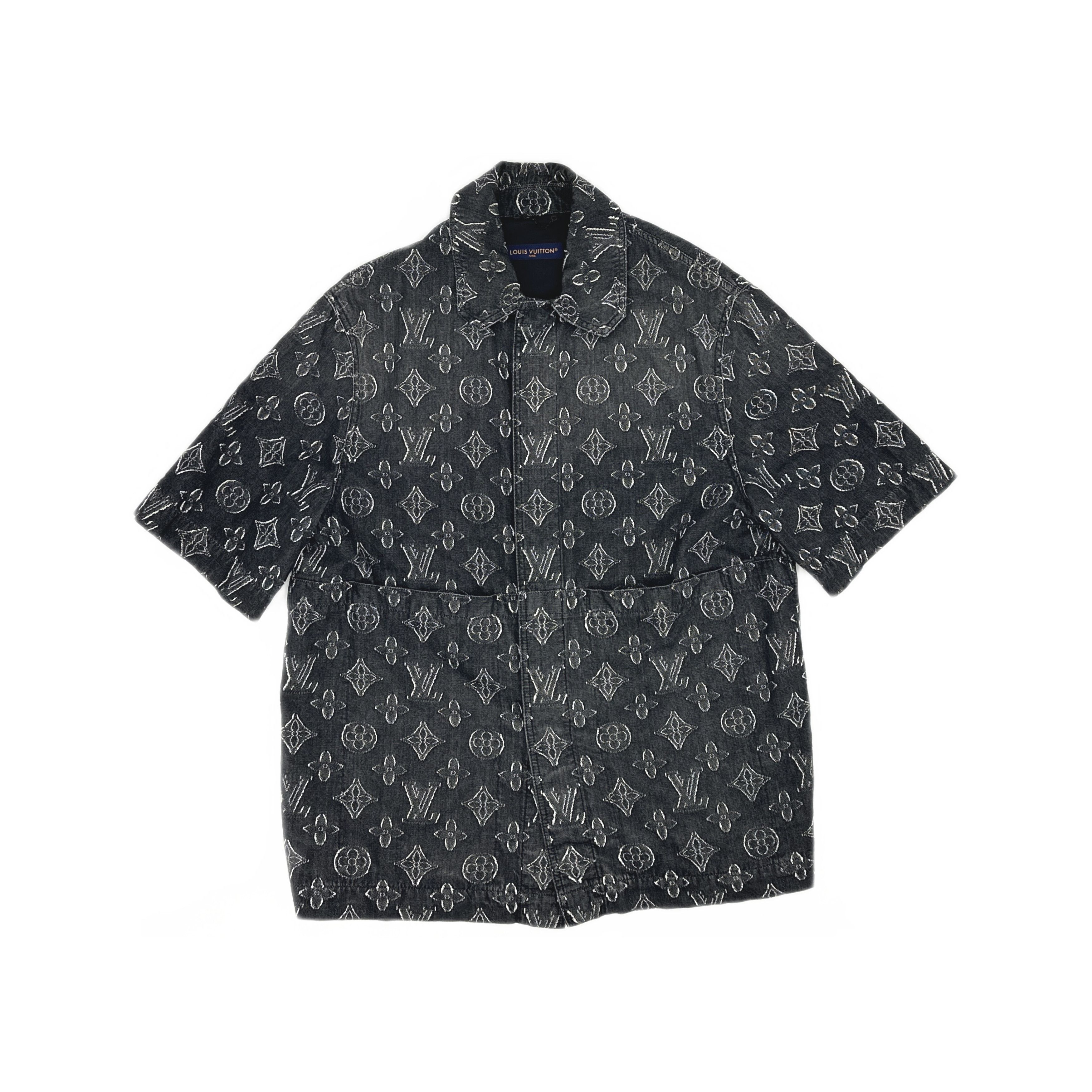 Louis Vuitton Louis Vuitton Monogram Denim Shirt L Size US L / EU 52-54 / 3 - 1 Thumbnail