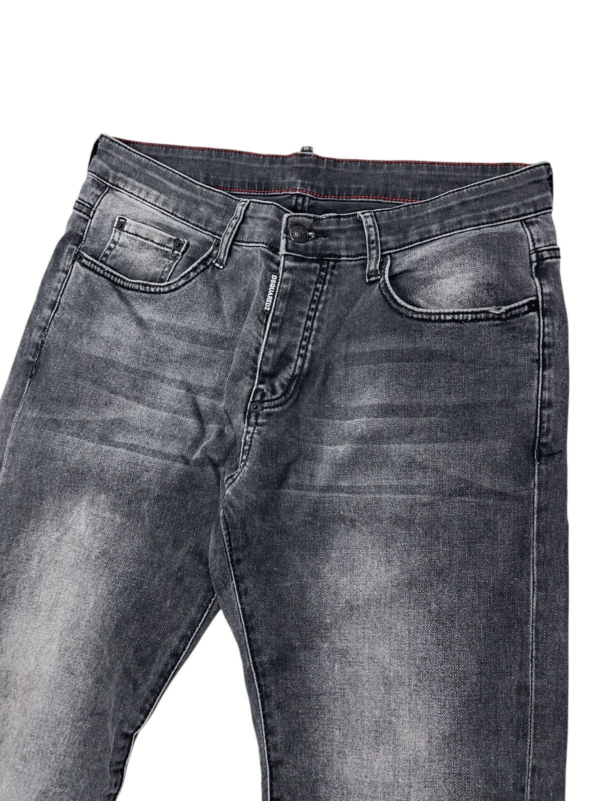 Dsquared2 Dsquared2 Skinny Dan Jeans Faded Size 52 Size US 32 / EU 48 - 5 Thumbnail