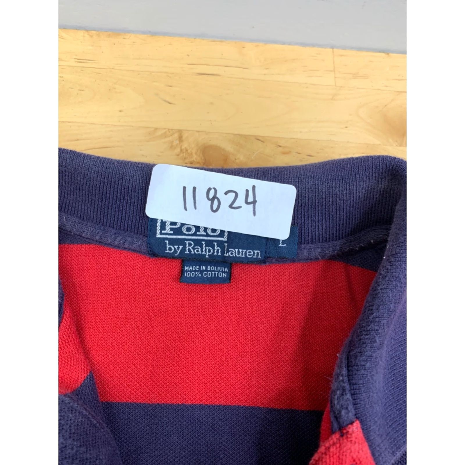 Polo Ralph Lauren Polo Ralph Lauren Polo Shirt Mens L Striped Short Sleeve Casual Multicolor Logo Classic Golf Spring Summer 100% Cotton Knit Regular Waist? Size US L / EU 52-54 / 3 - 2 Thumbnail