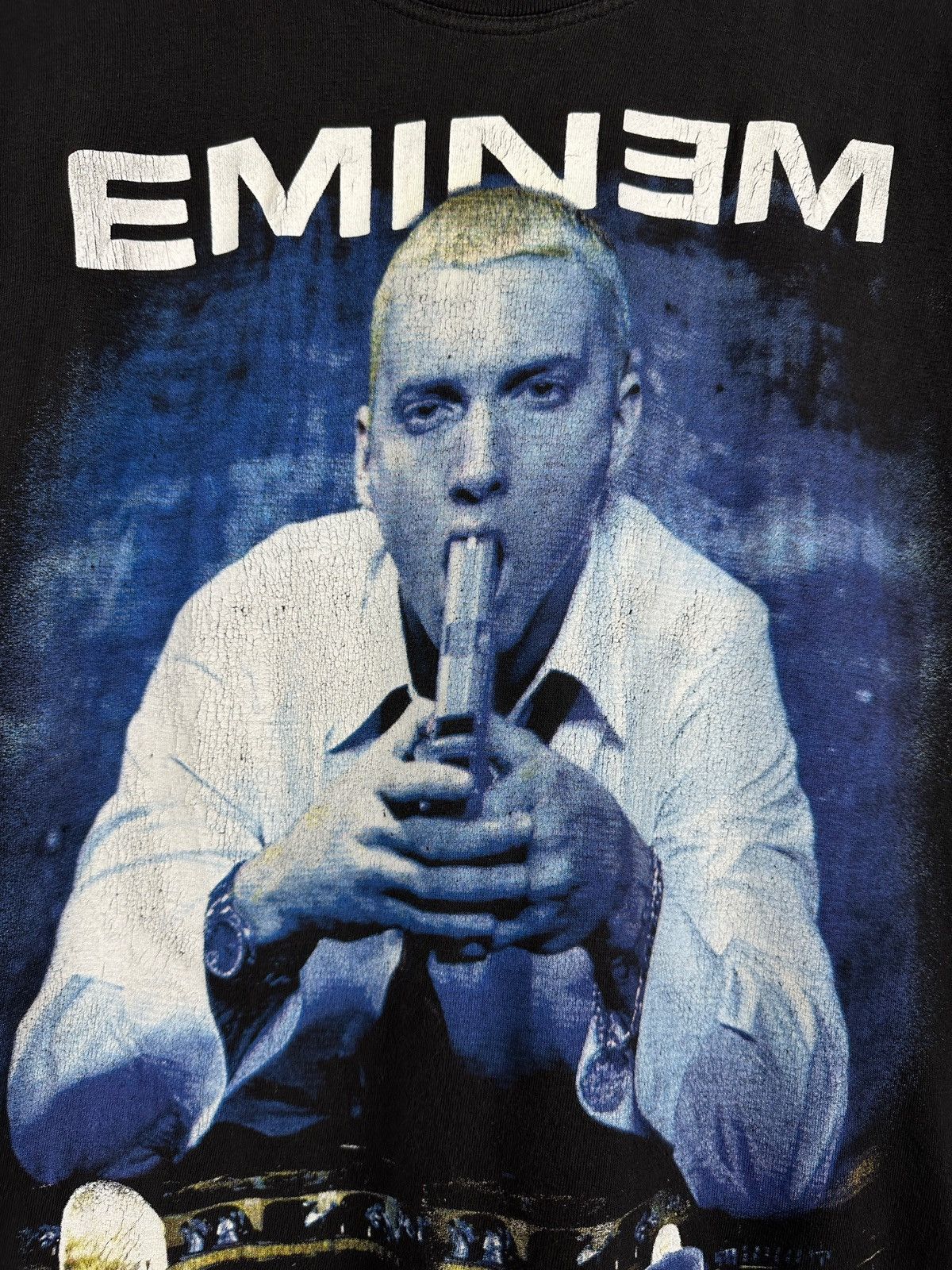 Eminem 2004 Vintage Eminem Encore Band T-Shirt Size US L / EU 52-54 / 3 - 10 Thumbnail