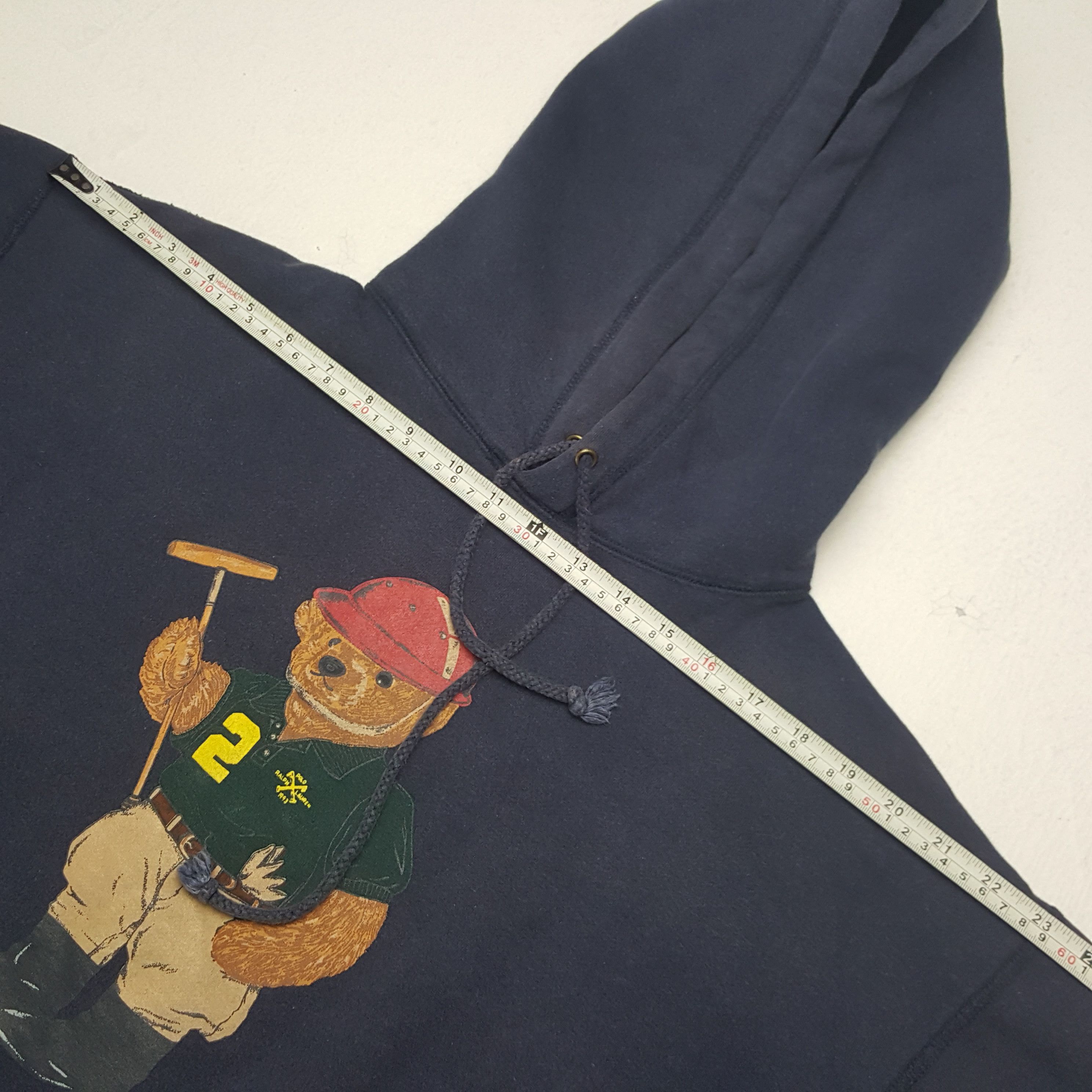 Polo Ralph Lauren × Vintage Vintage Polo Bear By Ralph Lauren Sweatshirt Bear Hoodies Size US M / EU 48-50 / 2 - 5 Thumbnail