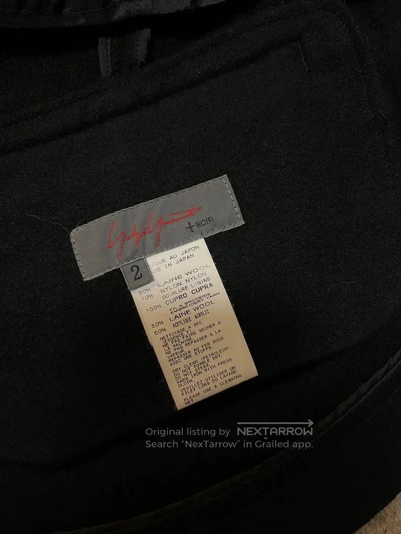 Yohji Yamamoto Yohji Yamamoto Wool Coat with Embroidery Size US M / EU 48-50 / 2 - 5 Thumbnail
