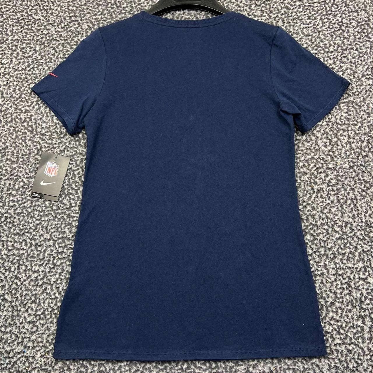 Nike Nike Shirt Women New England Patriots NFL Cotton New S Size S / US 4 / IT 40 - 2 Thumbnail