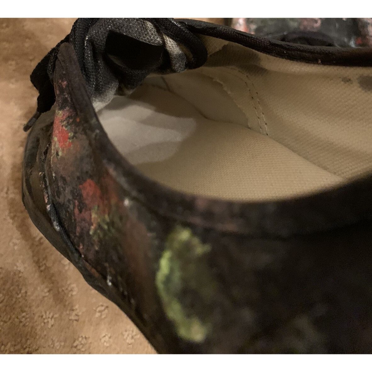 Gallery Dept. Gallery Dept. New Paint Splatter Canvas Sneakers Black Multi Size US 8 / EU 41 - 8 Thumbnail