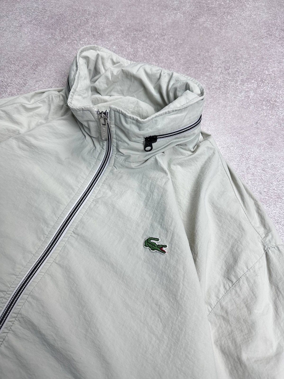 Lacoste Vintage Lacoste Sport Nylon Boxy Zip Jacket M Size US M / EU 48-50 / 2 - 3 Thumbnail