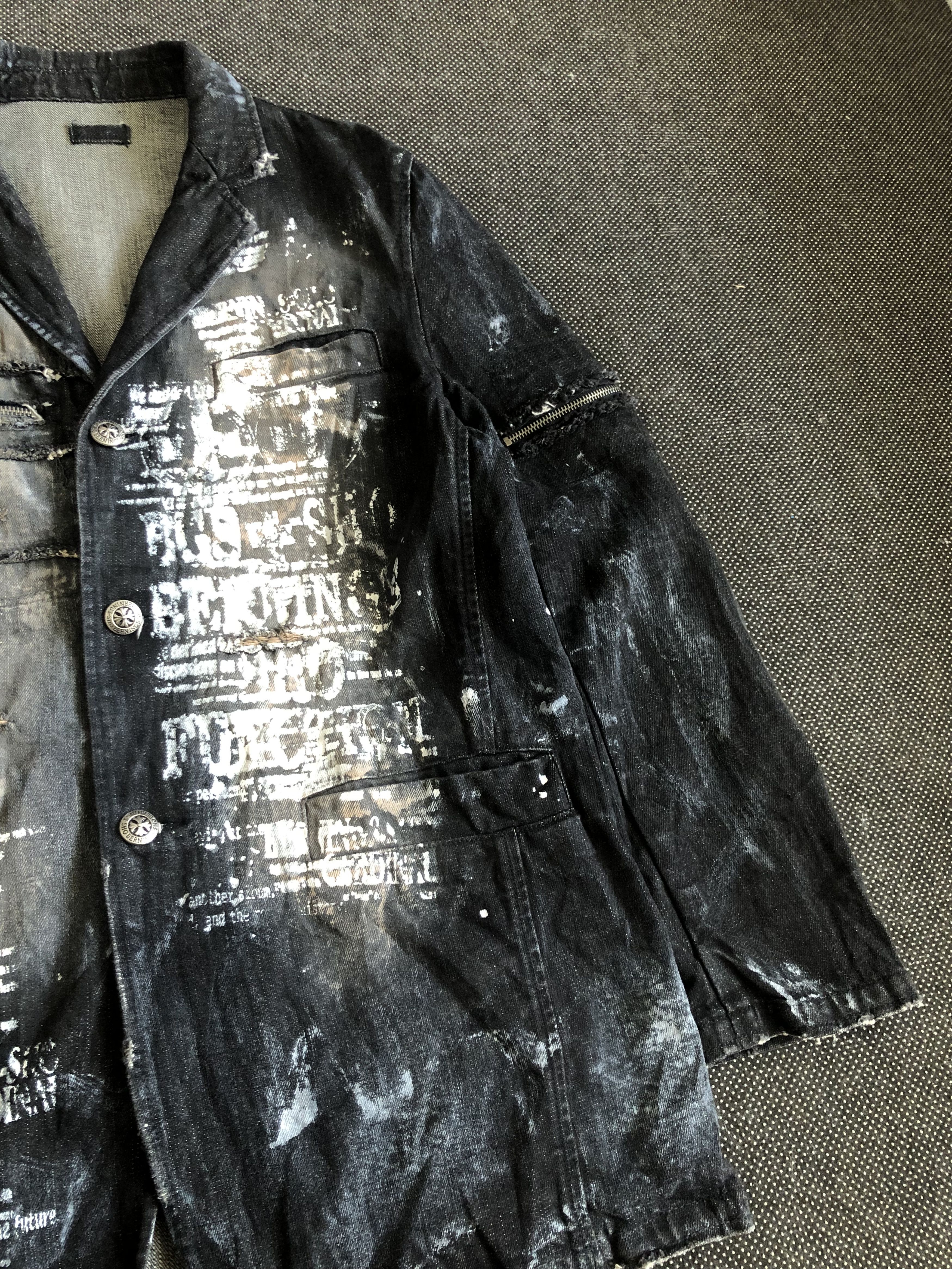 Japanese Brand × Vintage VINTAGE JAPAN’S BERNINGS SHO DENIM CHORE JACKET Size US M / EU 48-50 / 2 - 4 Thumbnail