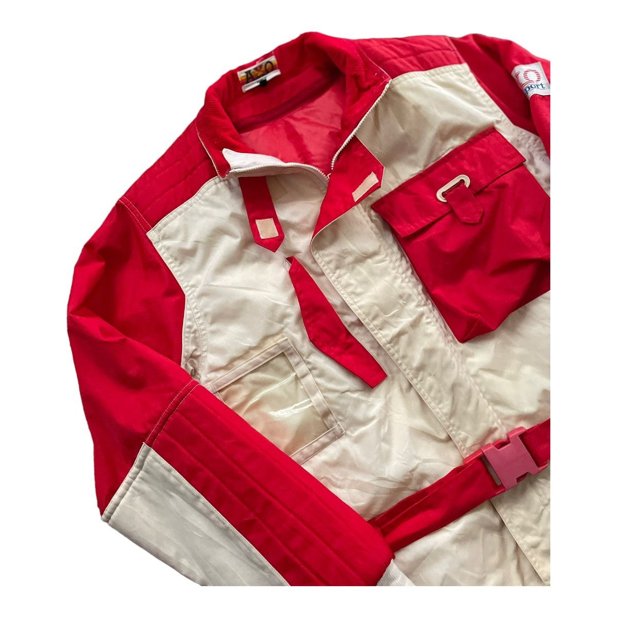 Gear for Sports × Vintage Vintage 90s Official AXO Fet Sport Racing Motocross Jacket Size US M / EU 48-50 / 2 - 7 Thumbnail