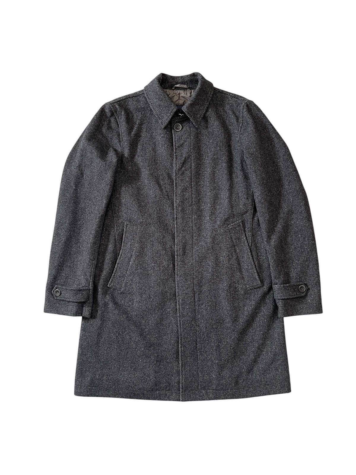 Herno Herno Puffer Lining Wool Long Coat Size US L / EU 52-54 / 3 - 1 Thumbnail