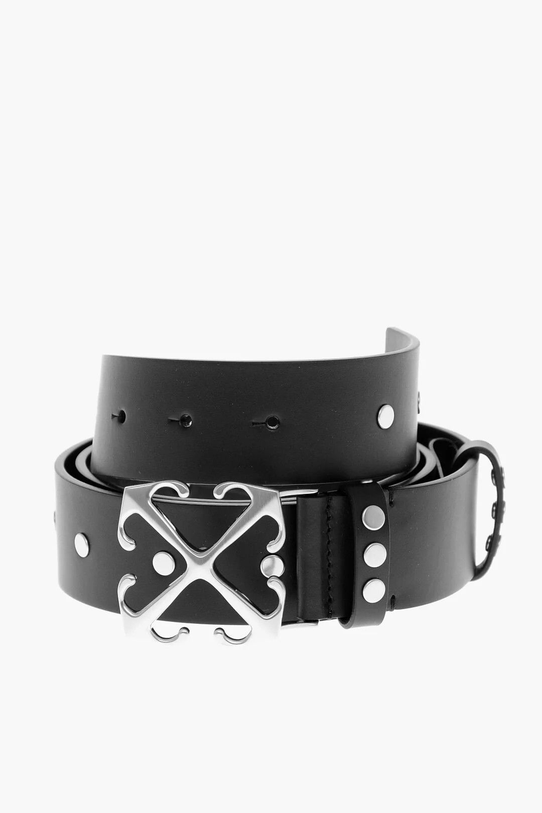 Off-White og1mm0426 Size: 85 / Leather Belt in Black Size 34 - 1 Thumbnail