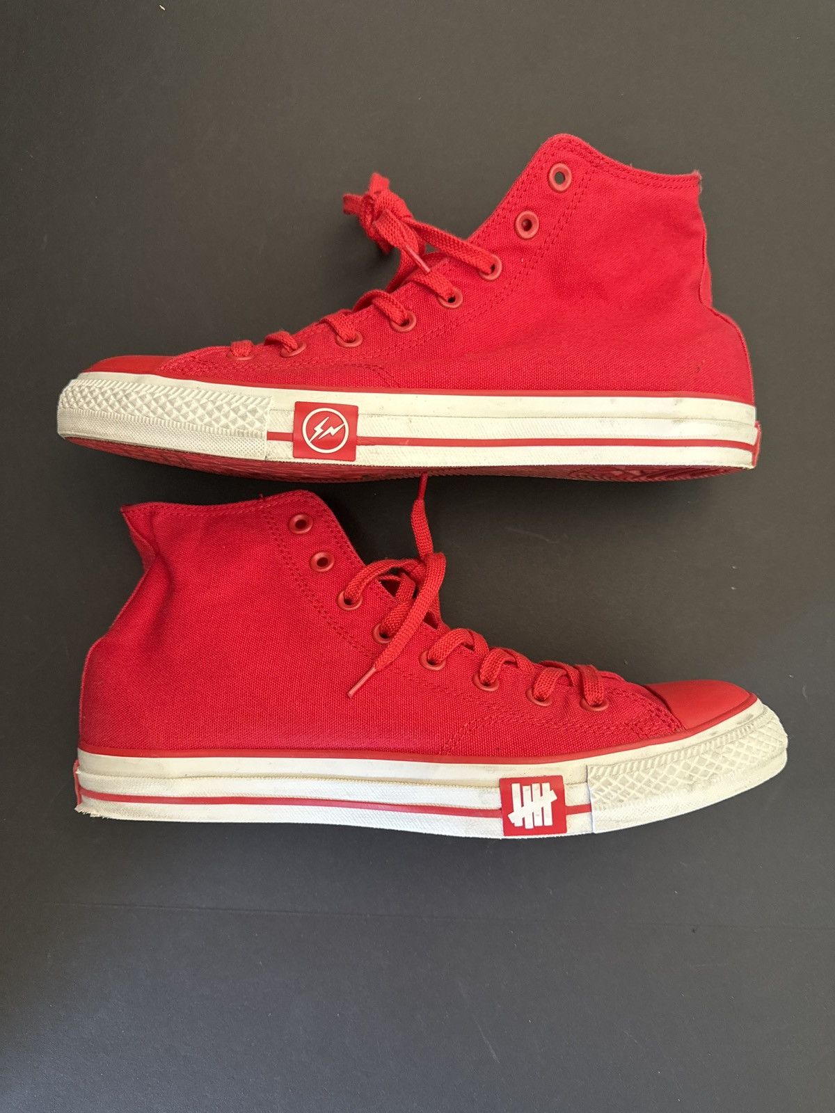 Converse × Fragment Design CONVERSE CT SPEC HI RED X UNDFTD X FRAGMENT Size US 11 / EU 44 - 1 Thumbnail