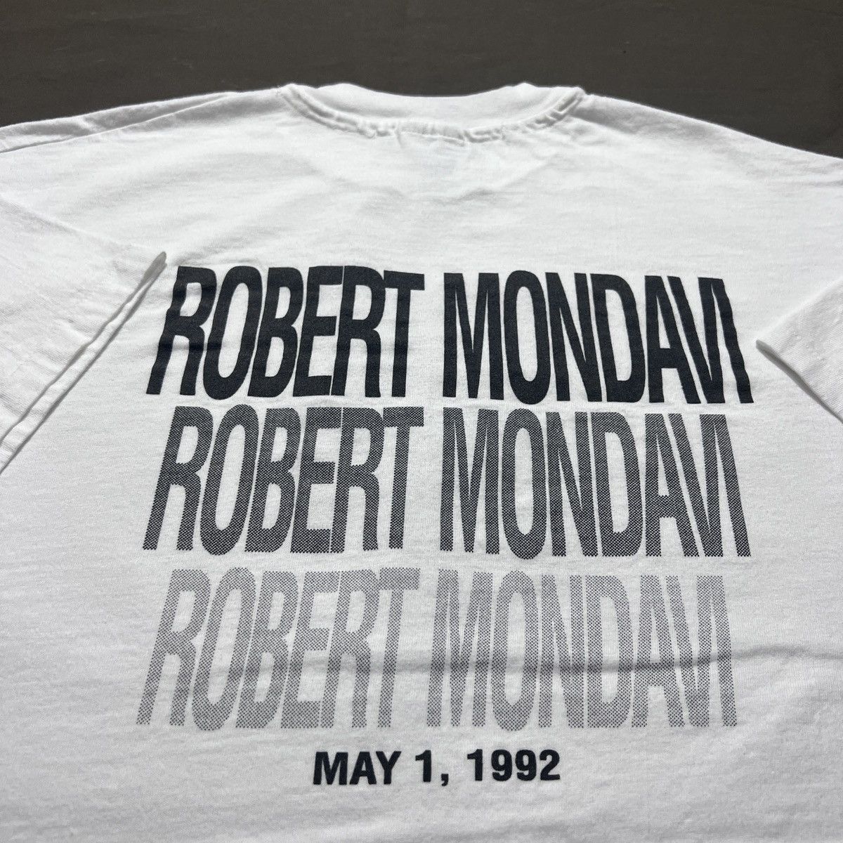 Vintage 90s Robert Mondavi Winemaker Promo graphic Single Stitch XL Size US XL / EU 56 / 4 - 1 Thumbnail