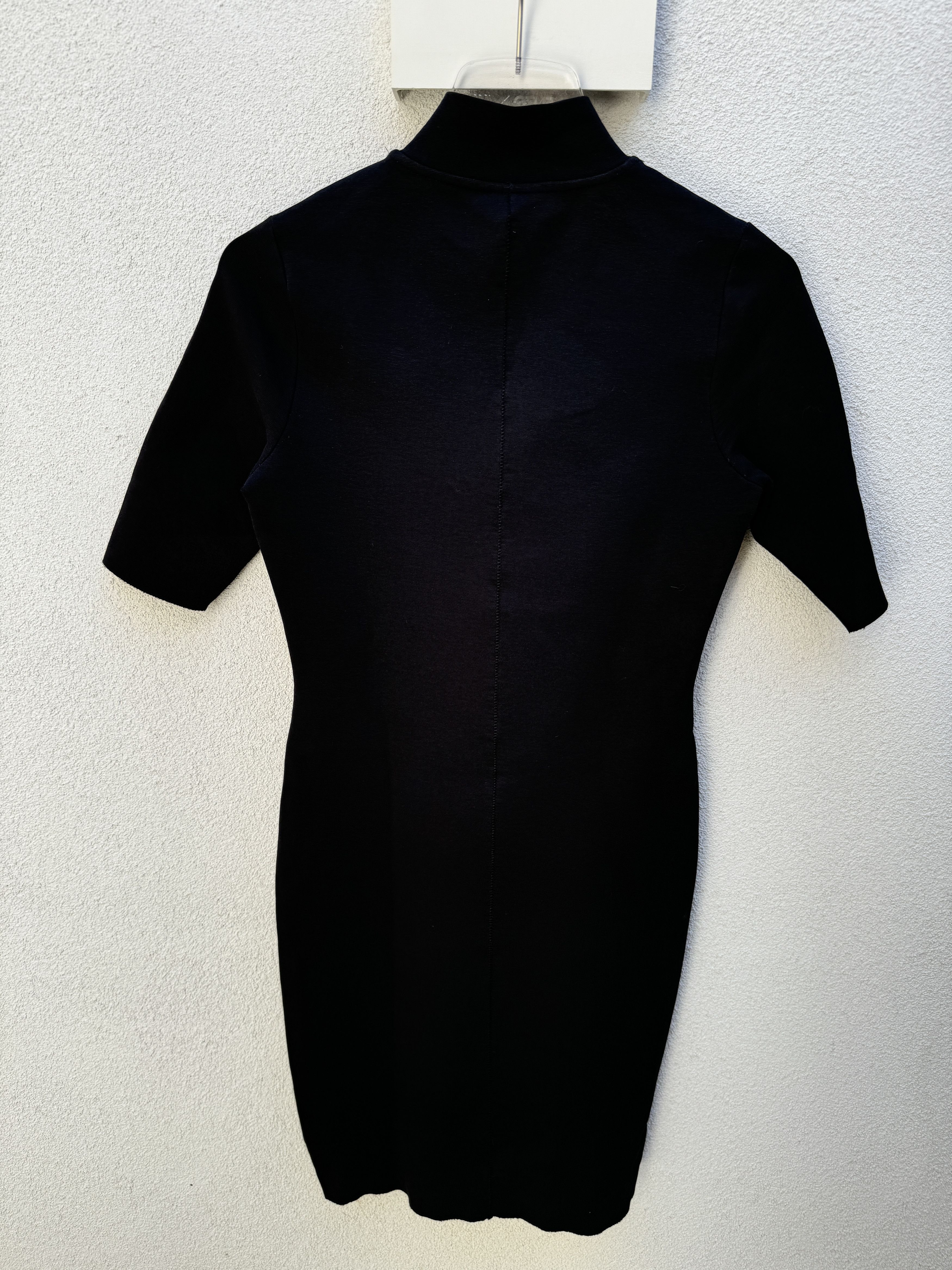 Thom Krom THOM KROM Black Stretch Dress Cotton Size M Size M / US 6-8 / IT 42-44 - 2 Thumbnail