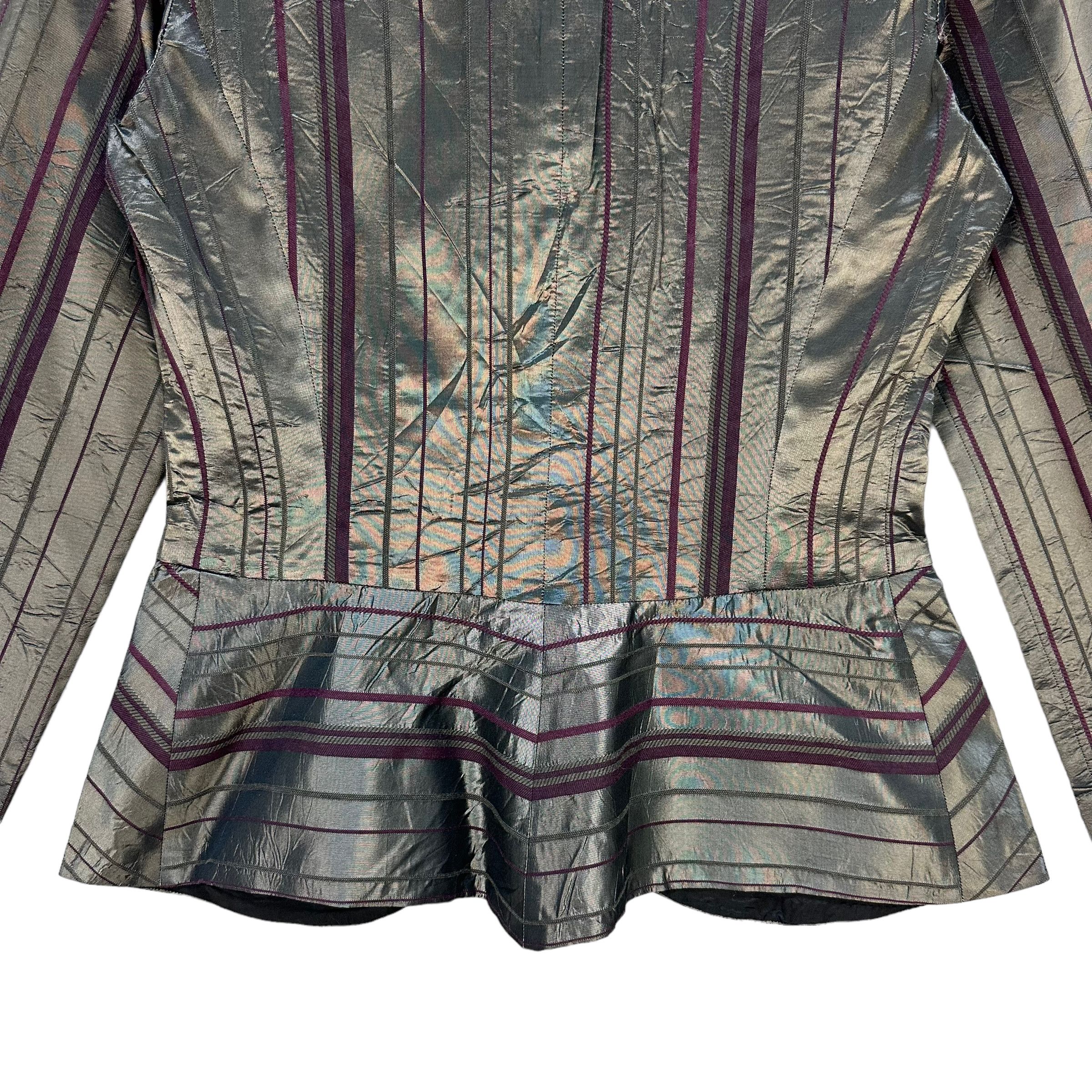 Japanese Brand L'EQUIPE YOSHIE INABA JACKET #7575-154 Size S / US 4 / IT 40 - 13 Thumbnail