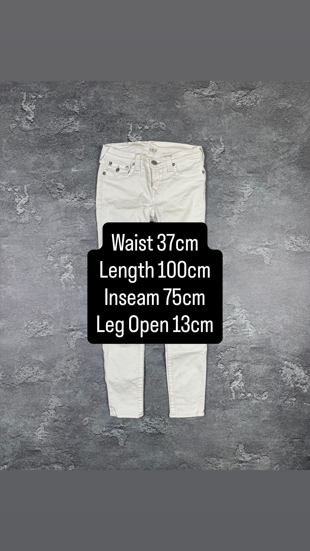 True Religion True Religion VTG 2000s Women's Ladies Jeans Size 27 Size 27" / US 4 / IT 40 - 3 Thumbnail