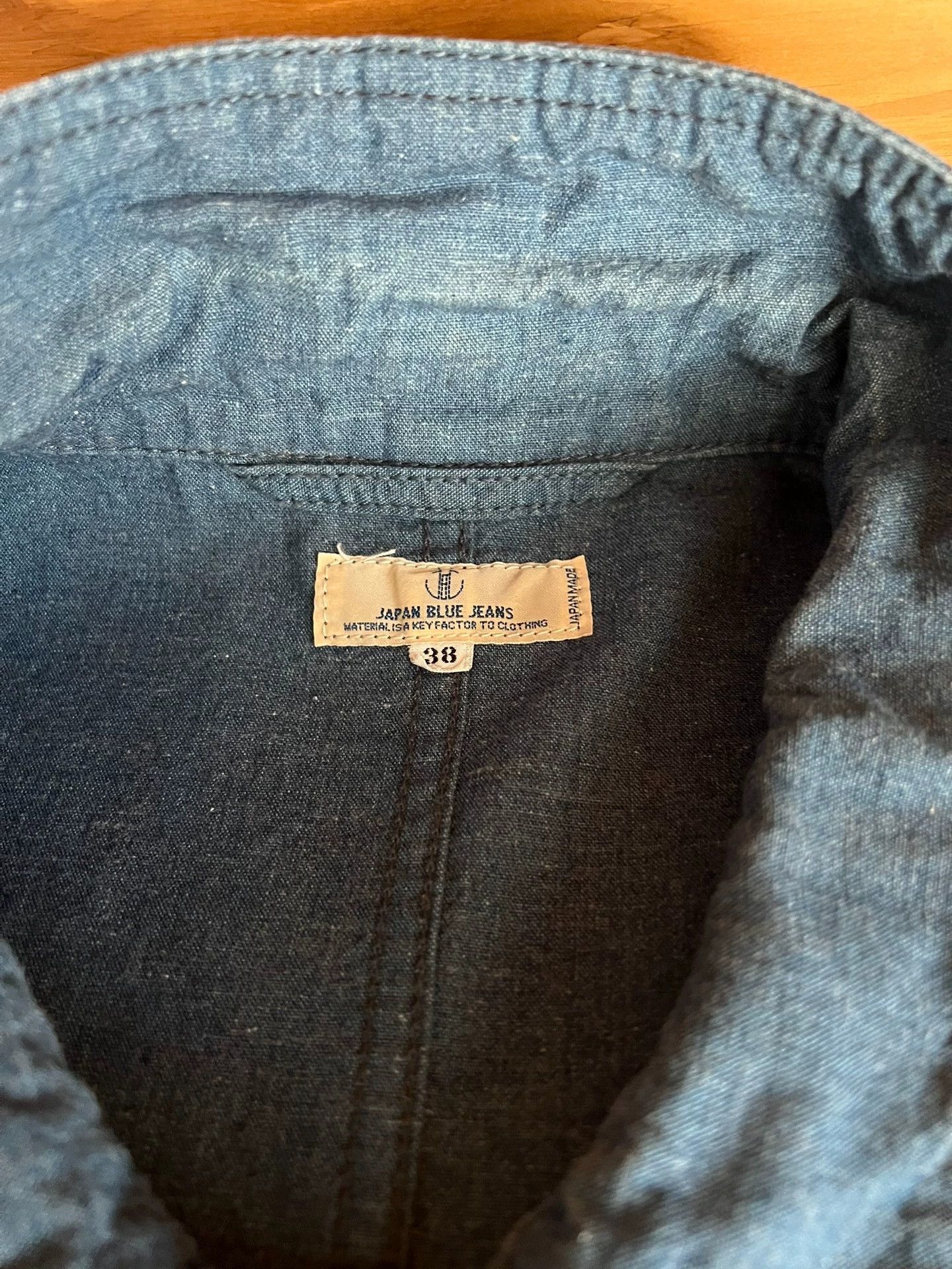 Japan Blue Japan Blue Jeans Indigo Cotton Windbreaker Nippon Size US XS / EU 42 / 0 - 7 Thumbnail