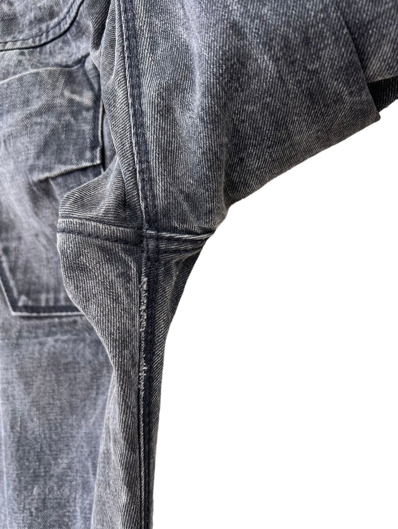 MATiAS MATIAS Los Angeles Fade Black Waxed Denim Selvedge Jeans Size US 32 / EU 48 - 23 Thumbnail