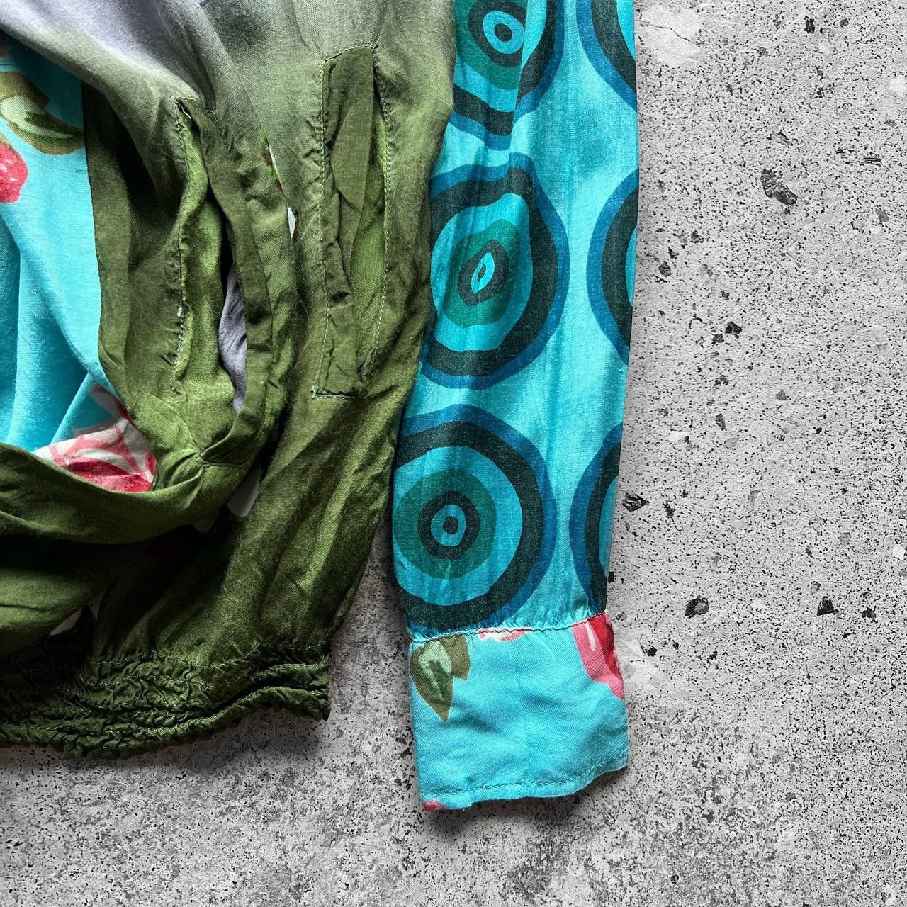 Designer × Desigual Desigual Women Multicolor Floral Printed LS Blouse Top Shirt Size M / US 6-8 / IT 42-44 - 5 Thumbnail