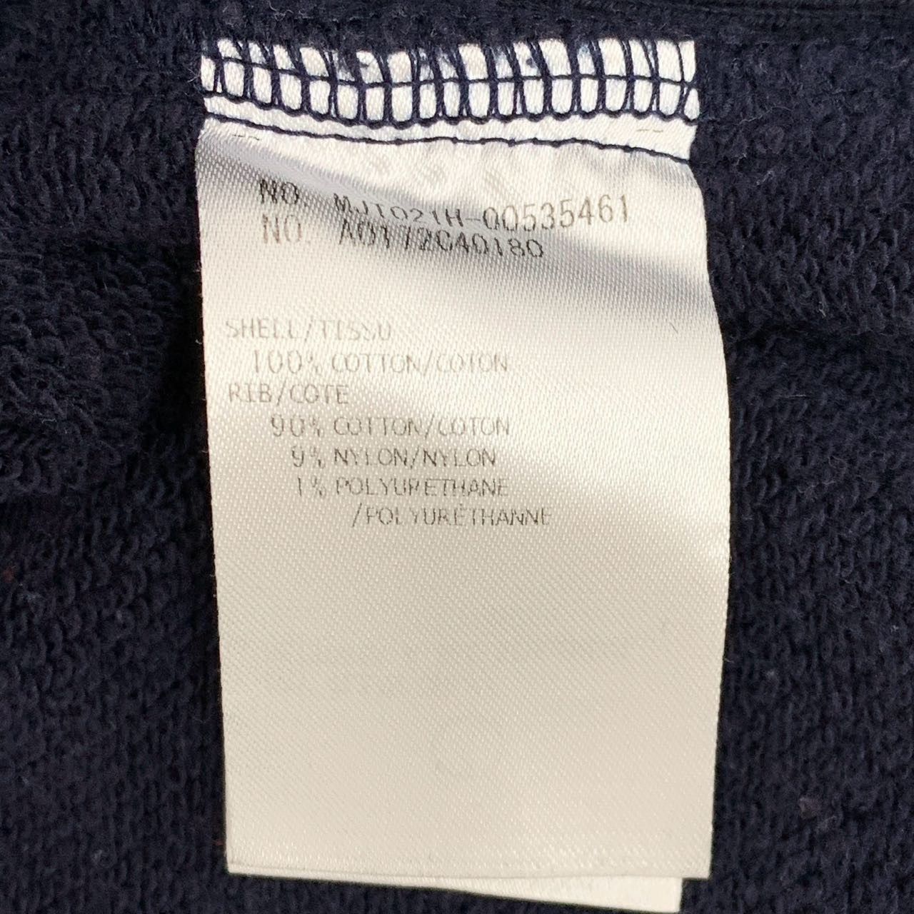 Thom Browne Thom Browne Navy Four-Bar Long Sleeve Sweatshirt K26WX Size US XS / EU 42 / 0 - 7 Thumbnail