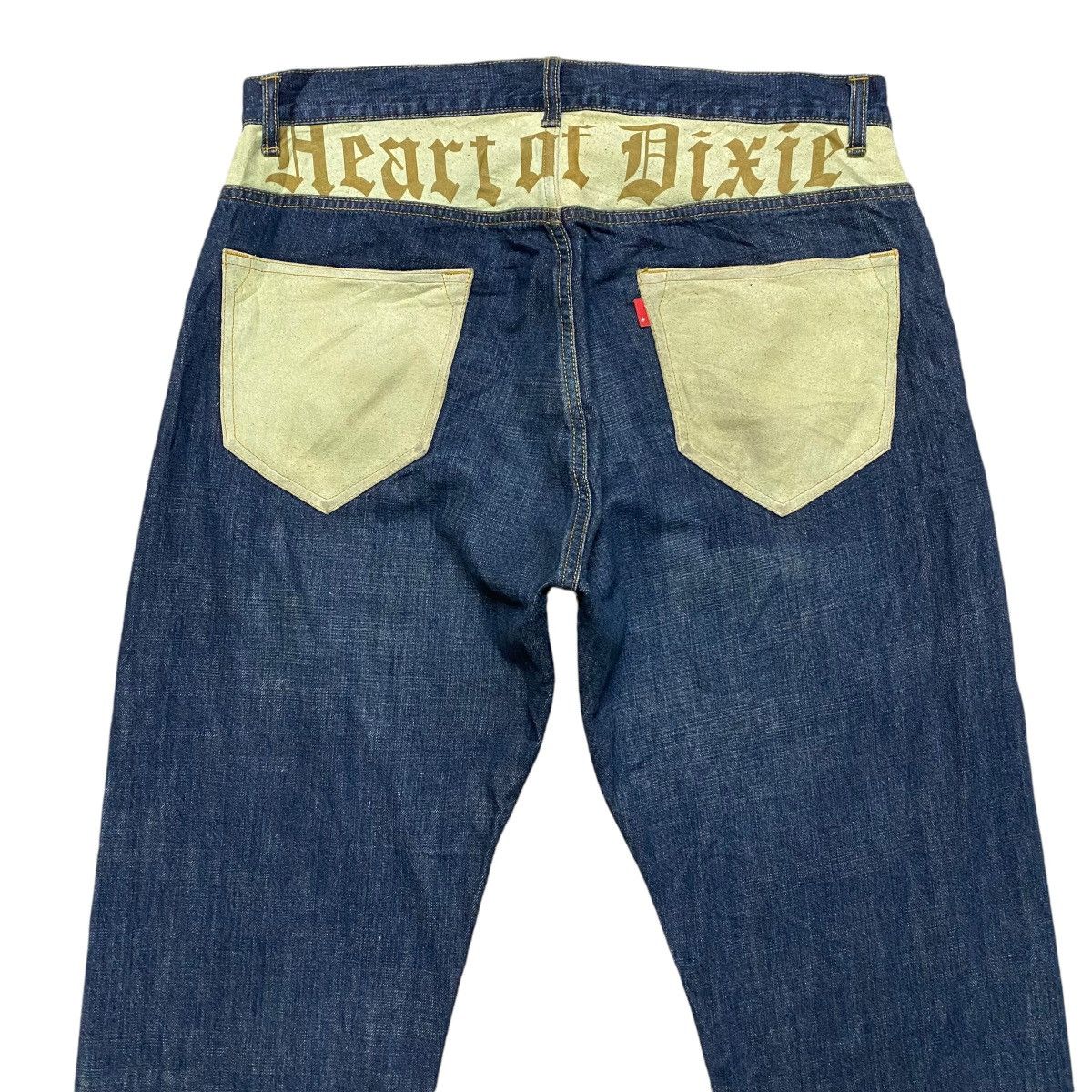 Engineered Garments 'HEARTS OF DIXIE' Cootie Denim Jeans Leather Pocket Size US 34 / EU 50 - 9 Thumbnail